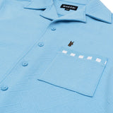 Makobi "Embossed" Shirt (Blue) 863