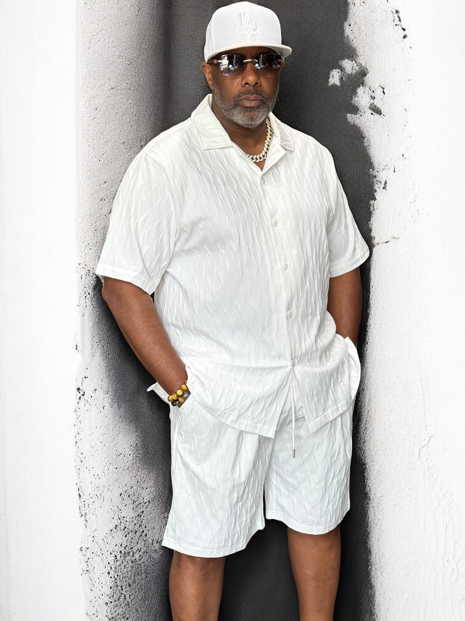 Robert Lewis "Watson" Short Set (White)