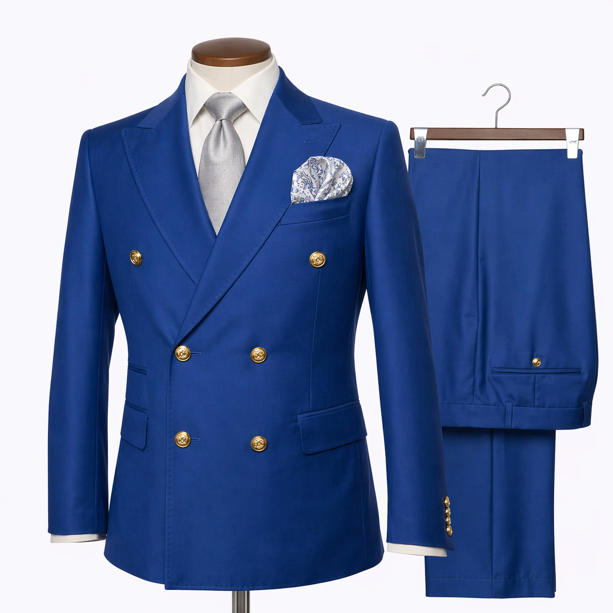 Rossi Man Royal Double Breasted Men's Modern Fit Suit