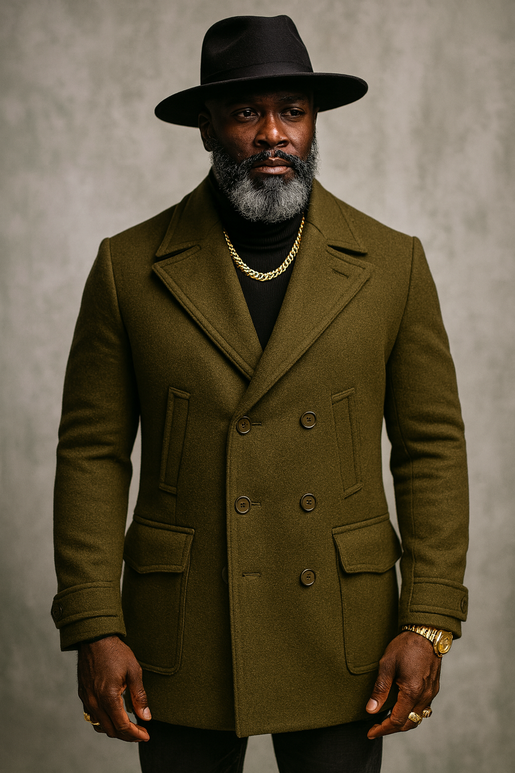 Canuti DB Peacoat (Army Green)