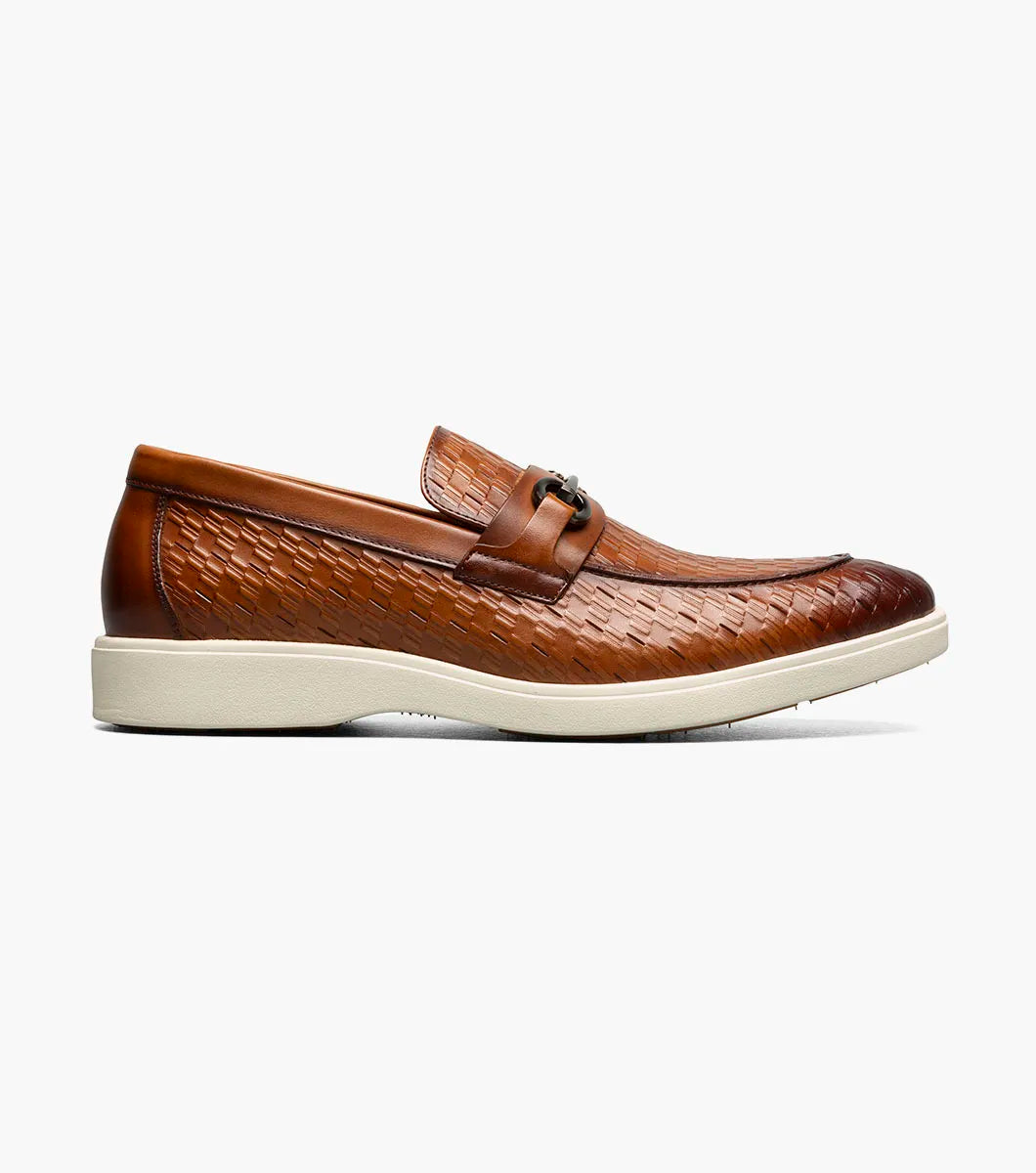 Stacy Adams Slip on Loafer (Tan)