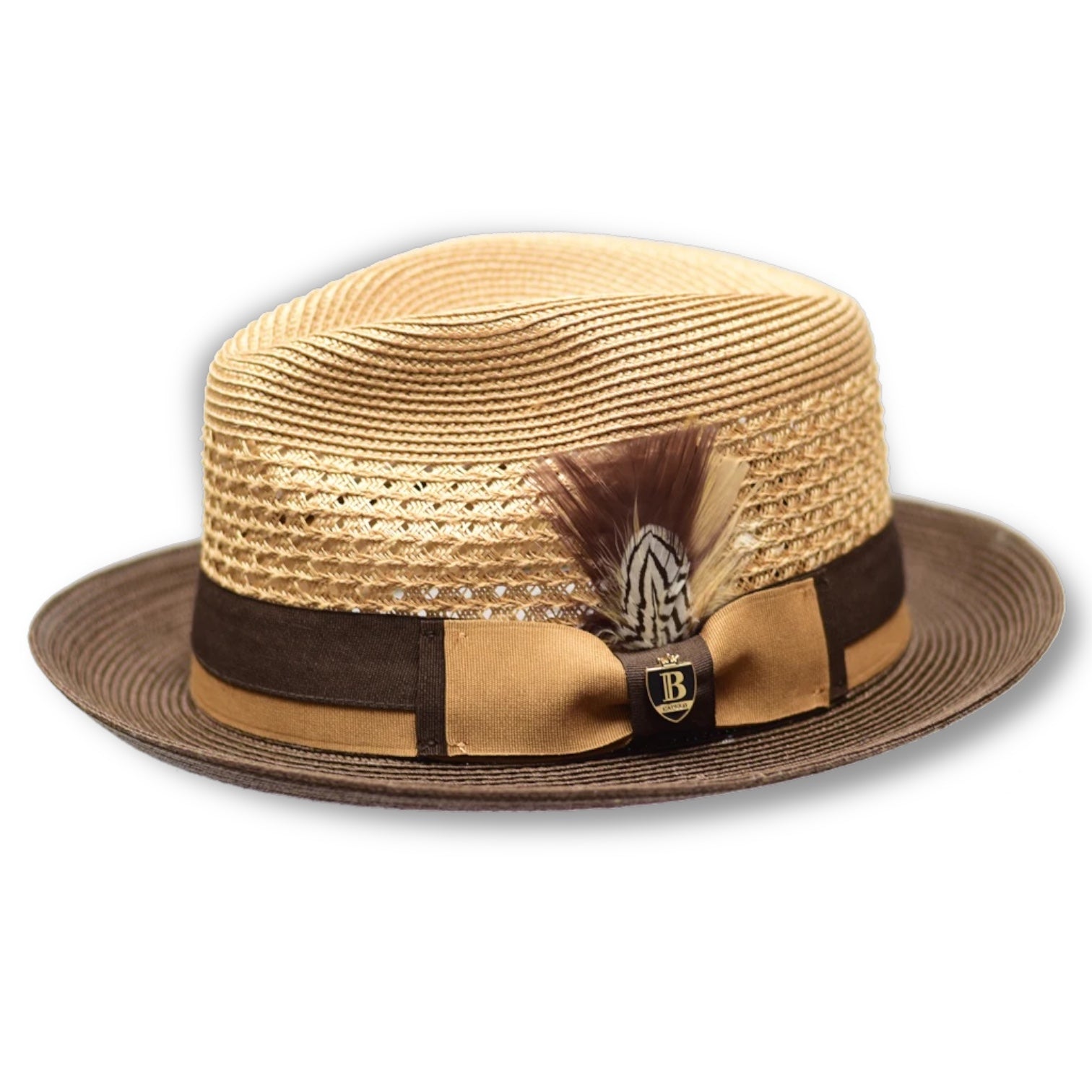 Bruno Capelo Straw Hat (Brown/Tan) SG
