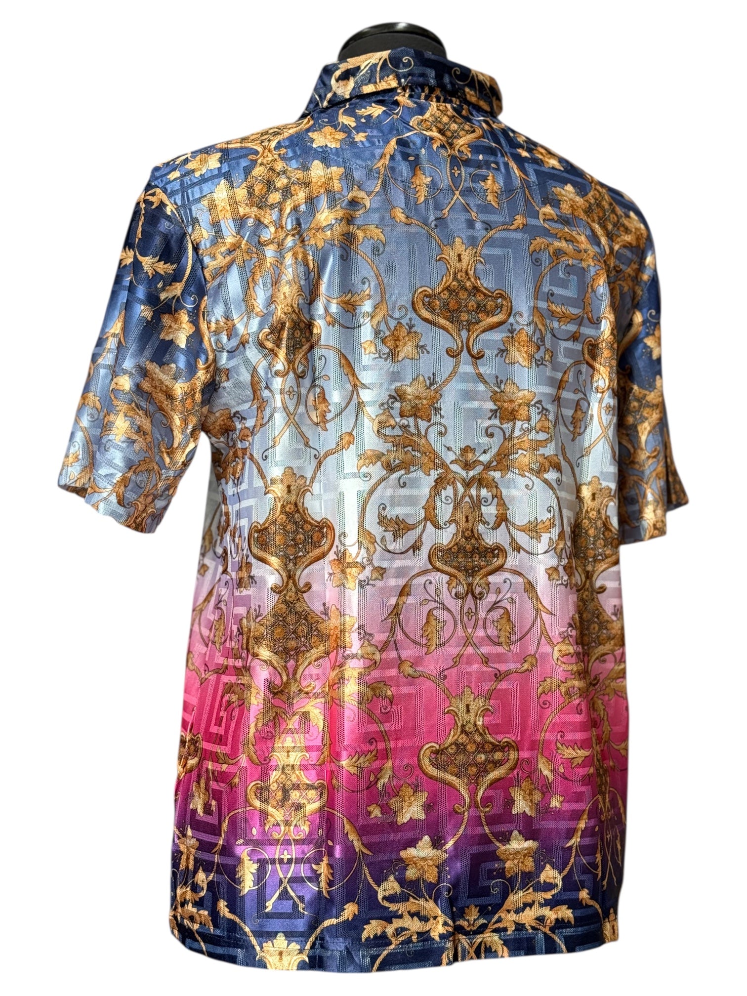 Prestige Digital Graphic Polo (Pink) 535