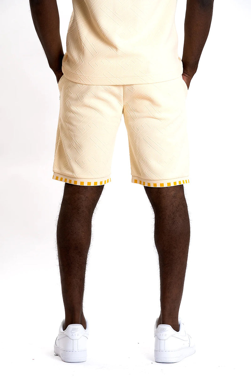 Makobi "Embossed" Shorts (Natural) 363
