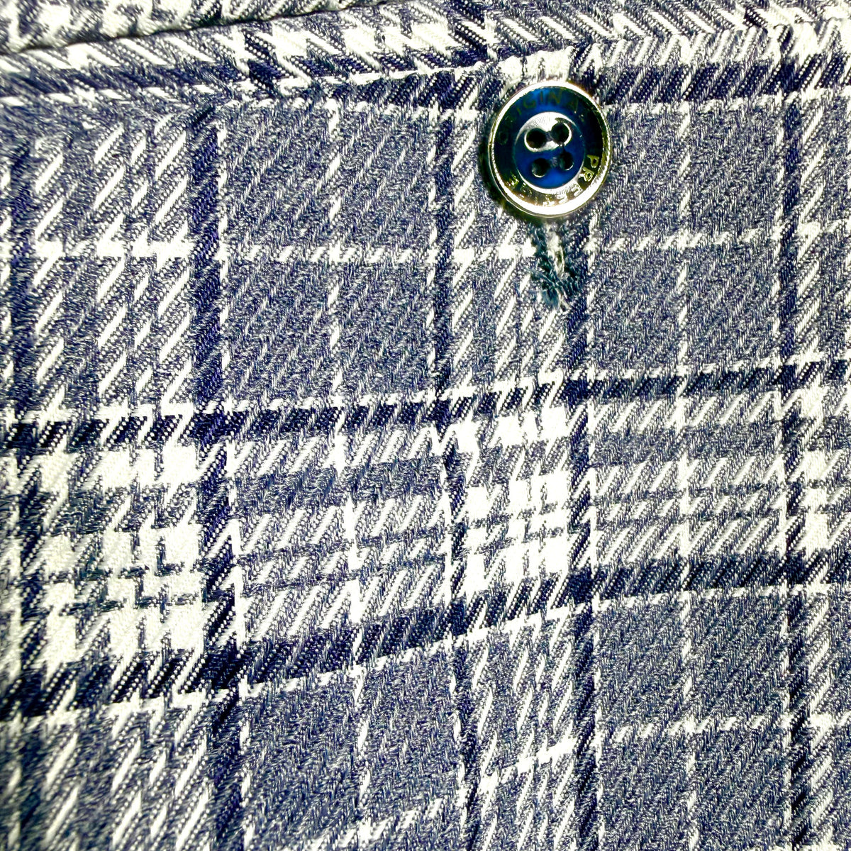 Prestige Men’s Plaid Dress Pants – Blue1