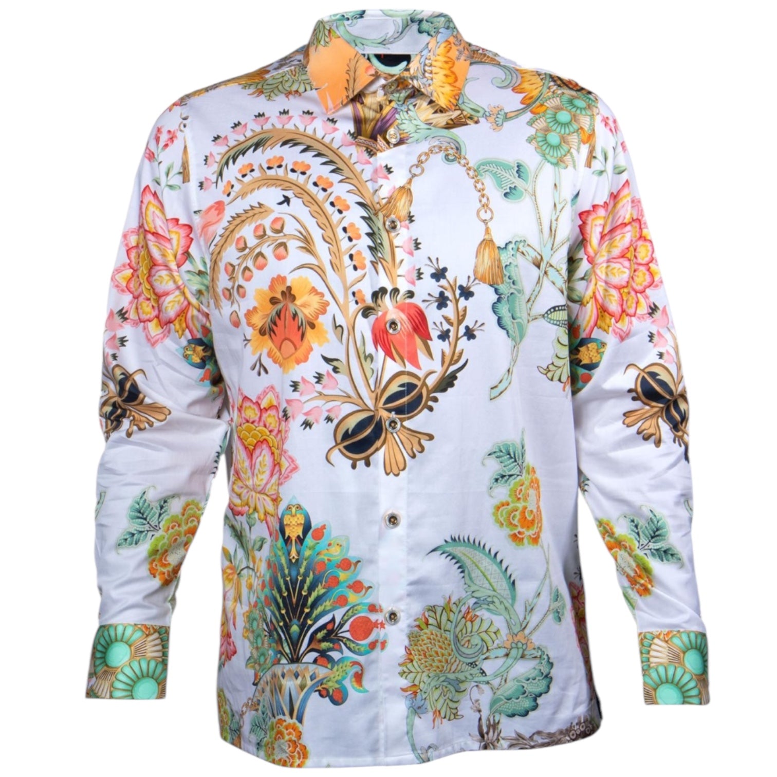 Prestige Cotton Luxury Shirt (White) 450