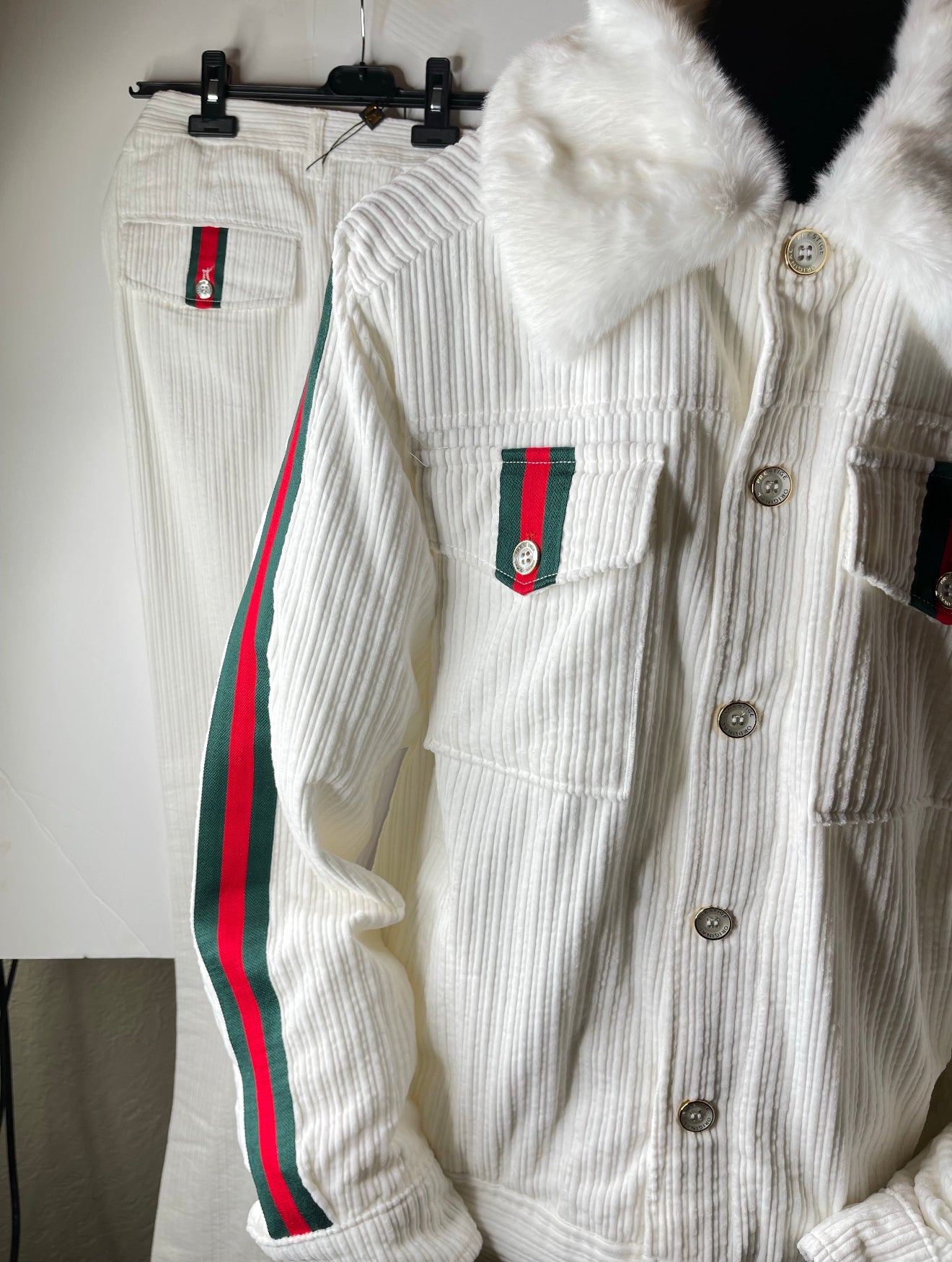 Prestige "Cypher" Jacket (White/Red/Green)