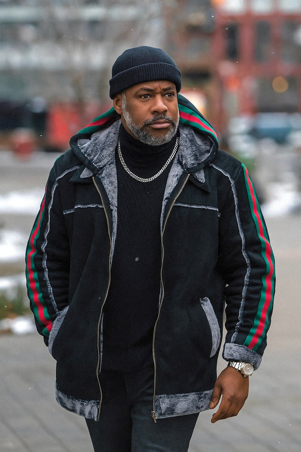 Prestige "Highrise" Shearling (Black) Designer Edition