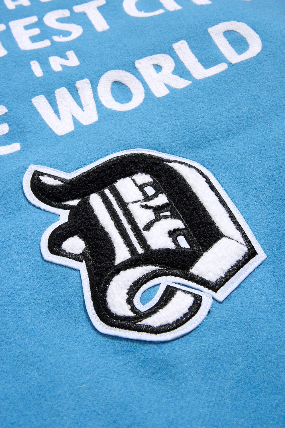 Jordan Craig Men’s Wool Bomber Jacket – Blue