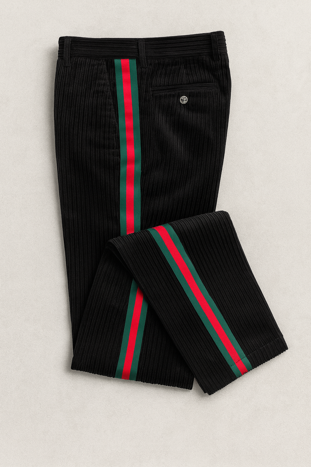 Prestige Designer Corduroy Pant (Black)