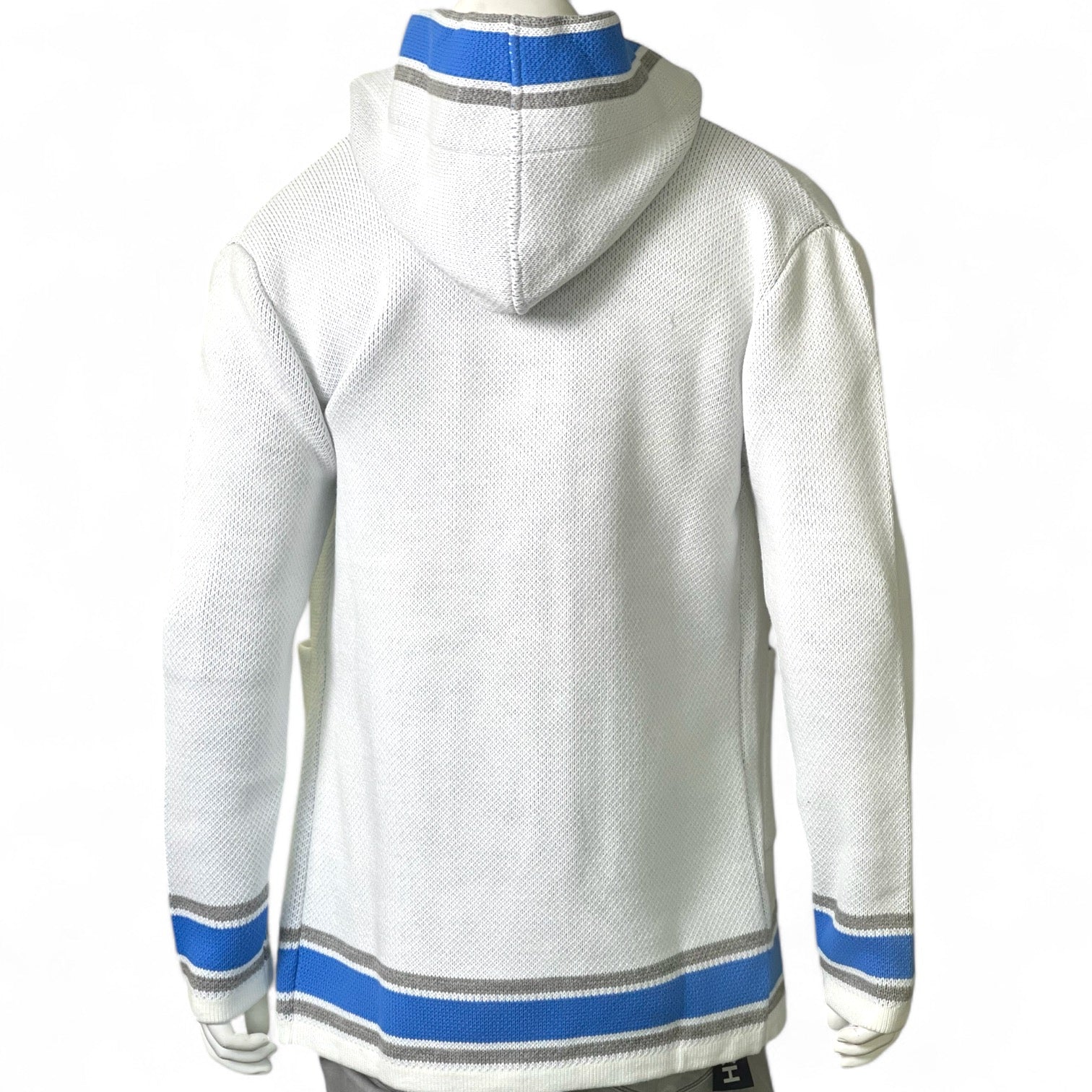 OIM "Detroit" 3/4 Length Sweater Jacket (White)