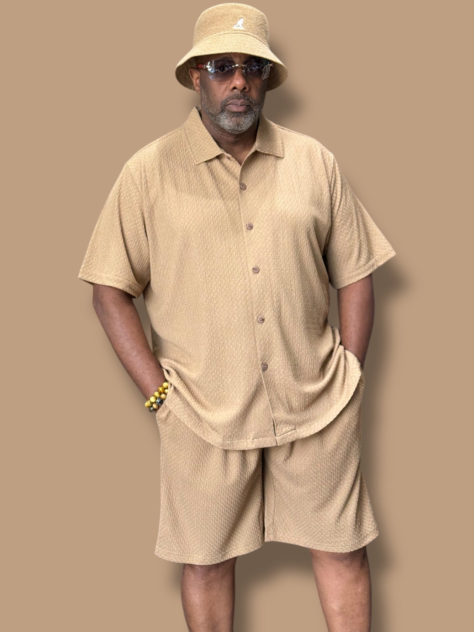 Robert Lewis "Dyson" Short Set (Tan)