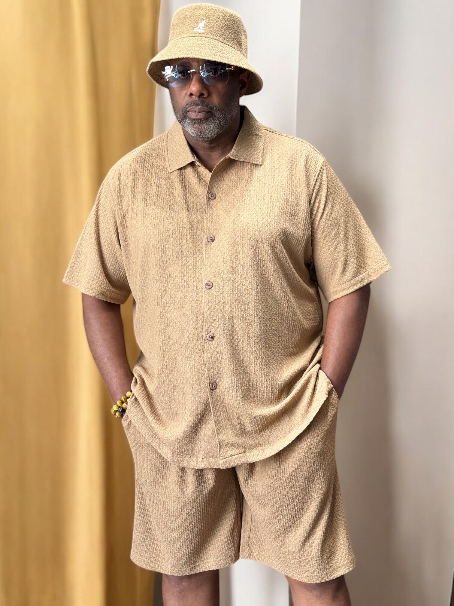 Robert Lewis "Dyson" Short Set (Tan)