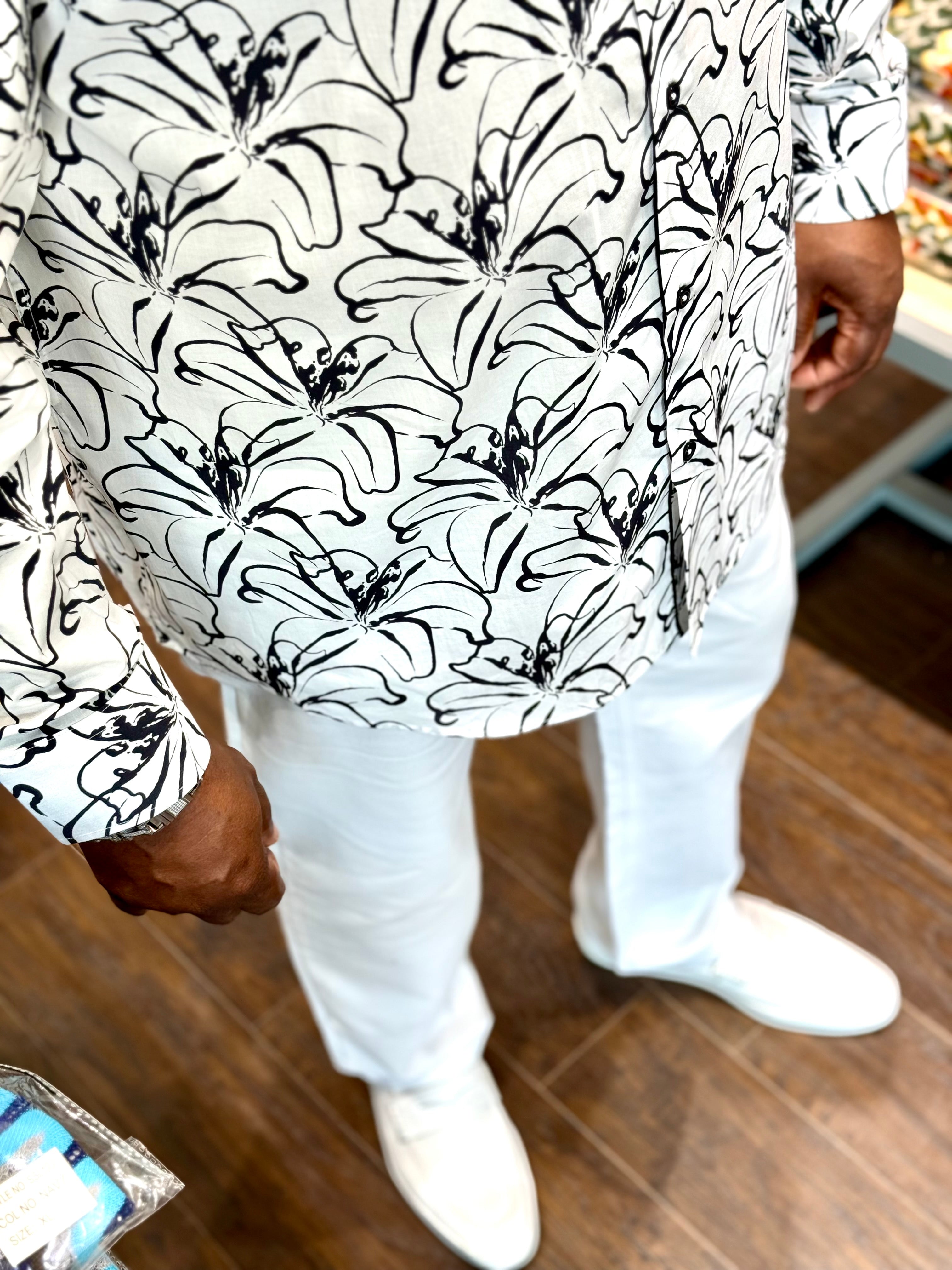 Cigar Couture "Dexter" Shirt (White) 5022