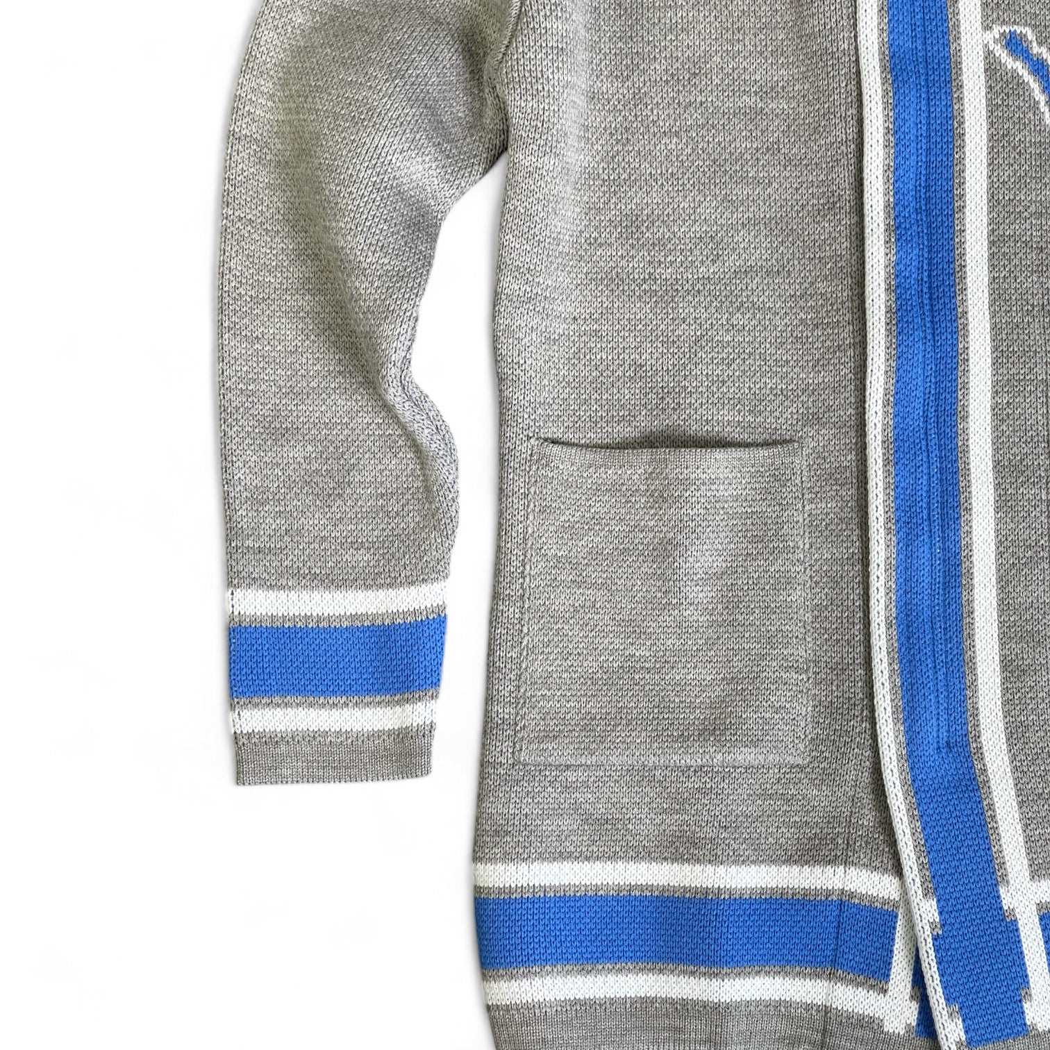 OIM "Detroit" 3/4 Length Sweater Jacket (Gray)