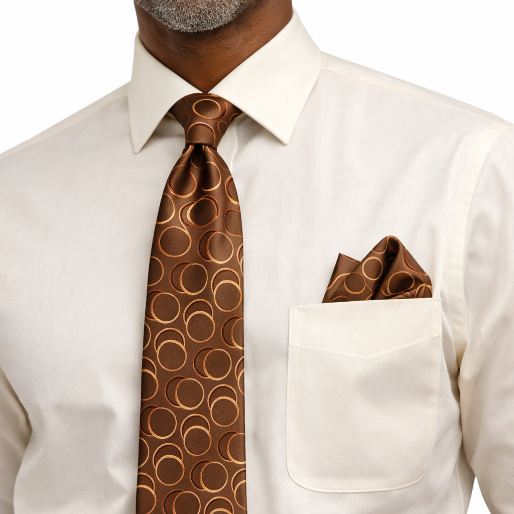 Rossi Man Tie & Pocket Round Set – RMR464-6