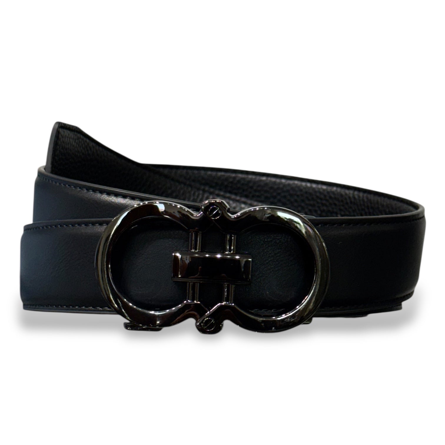 Designer fashion belt (black) fargo