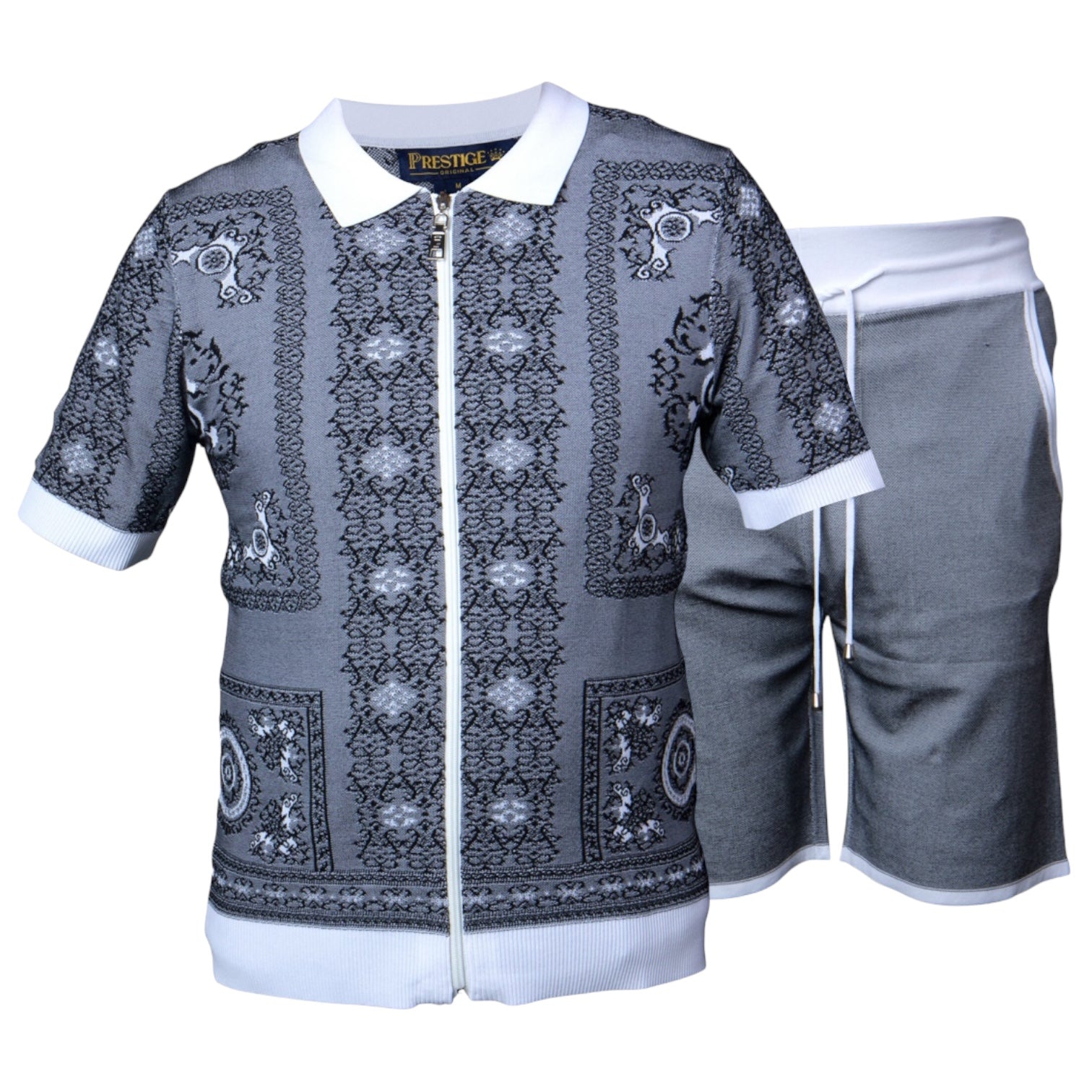 Prestige Lakeside Short Set (White) 305