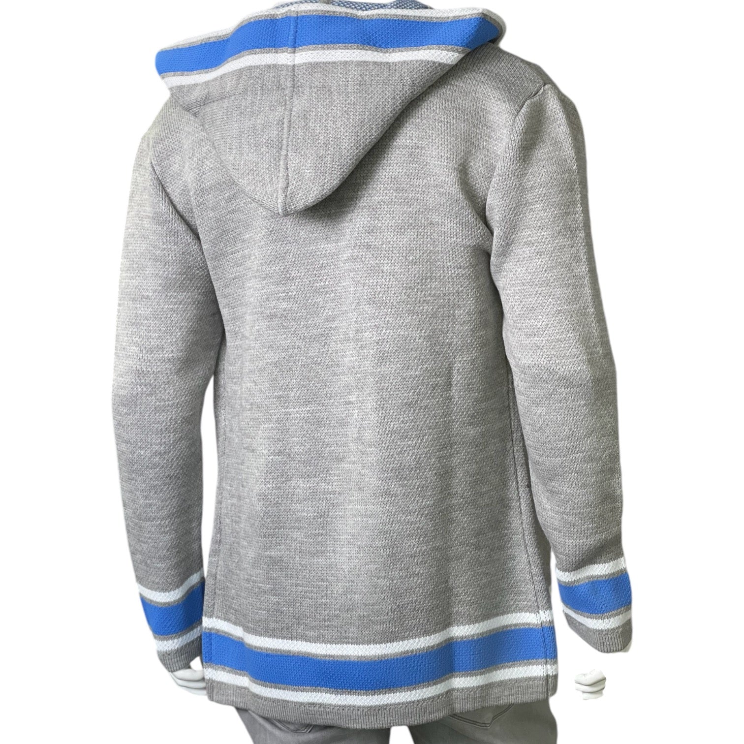 OIM "Detroit" 3/4 Length Sweater Jacket (Gray)