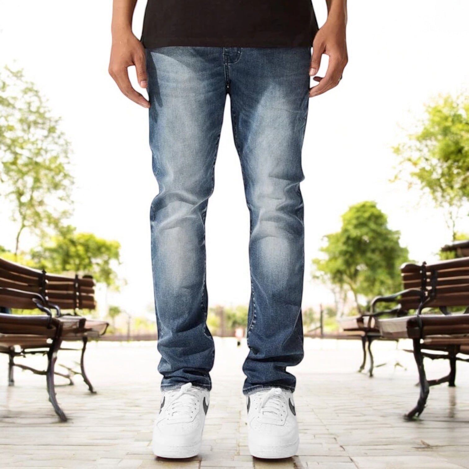Relaxed Fit Jordan Craig "Benson" Jean (Blue Charcoal) RS