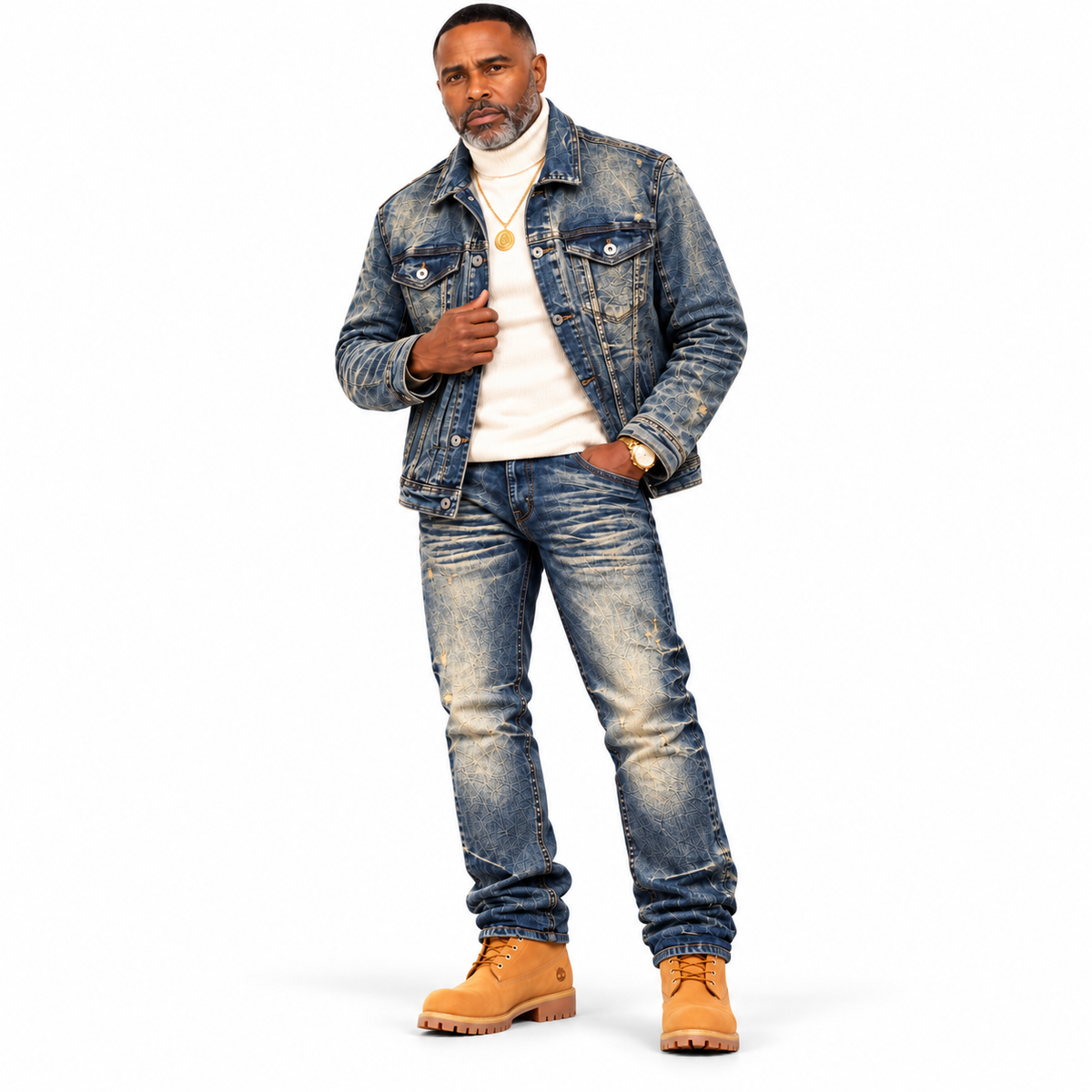 Jordan Craig Denim Set - Dark Vintage