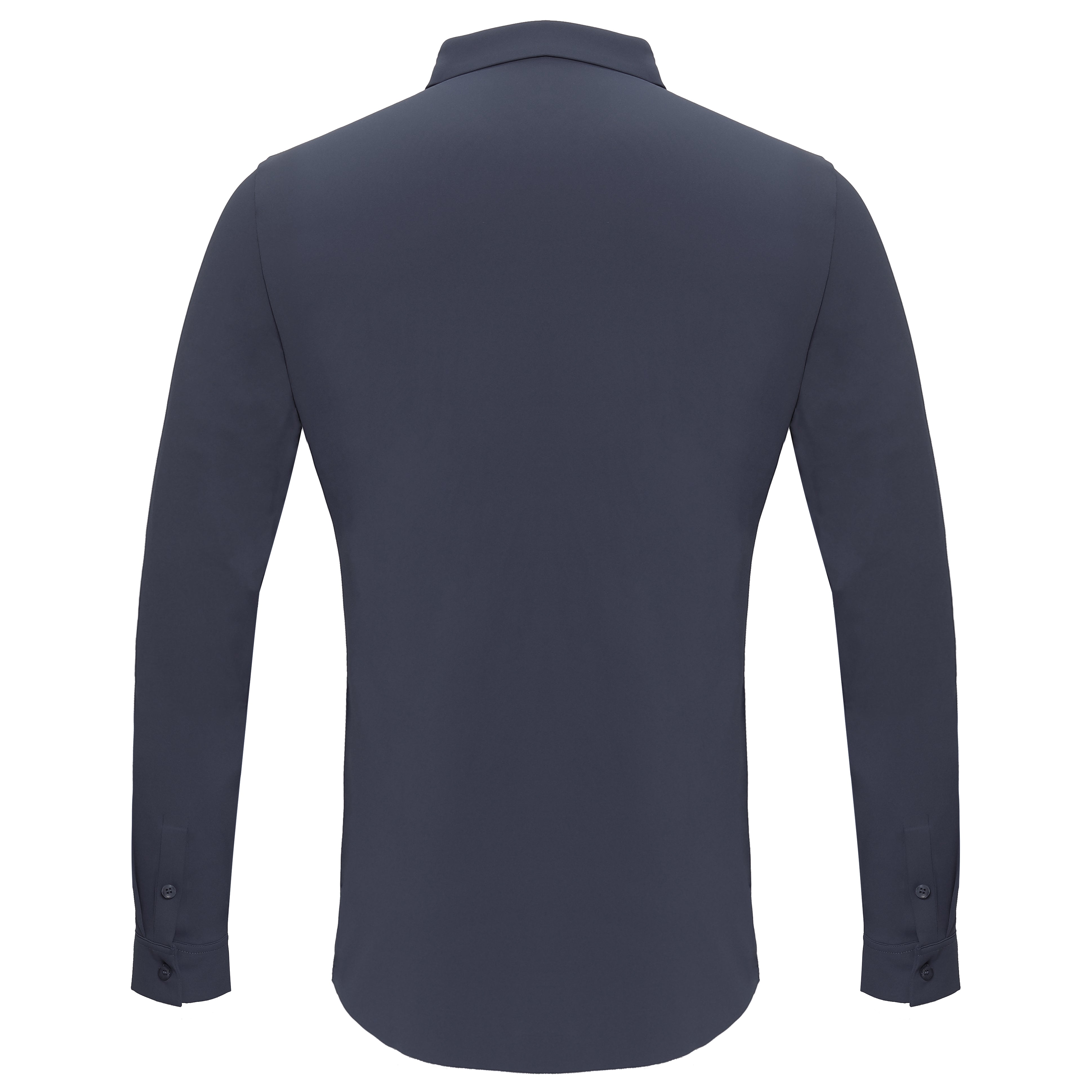 Barocco Ascend Stretch Shirt GREY BLUE