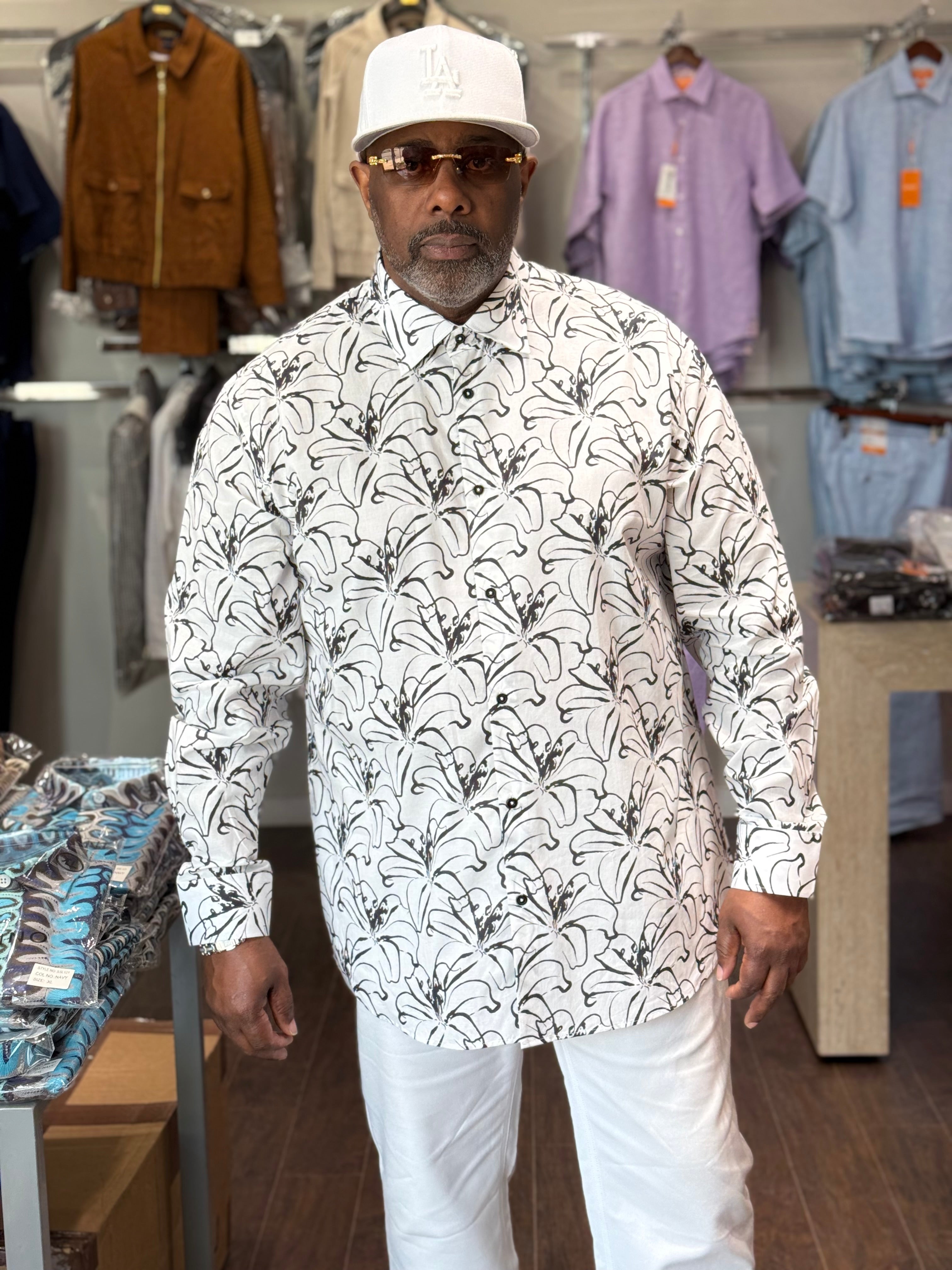 Cigar Couture "Dexter" Shirt (White) 5022