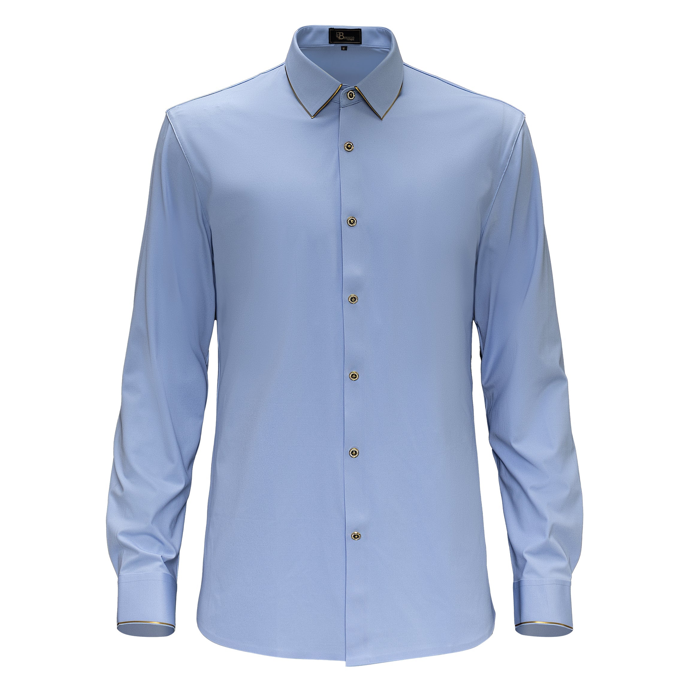 Imperial Essence Button-Up Shirt LIGHT BLUE