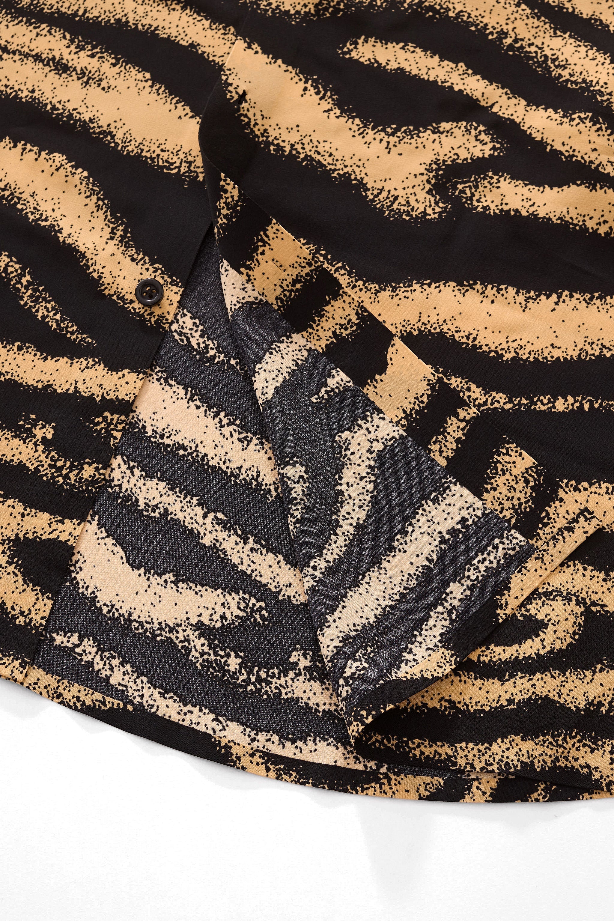 Golden Mirage Stitchless LS Shirt BLACK/BROWN