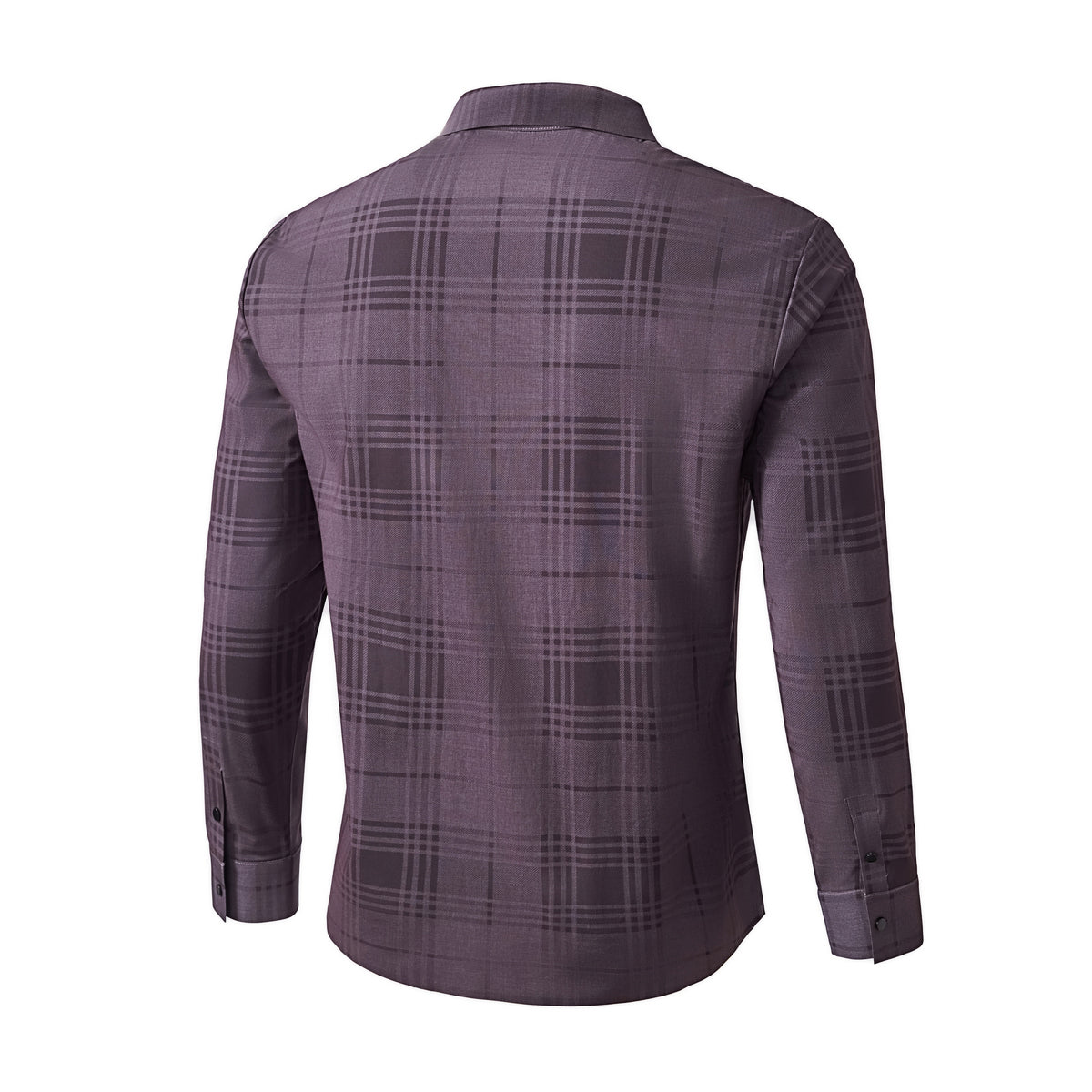 Noir Mosaic Stitchless Shirt BURGUNDY