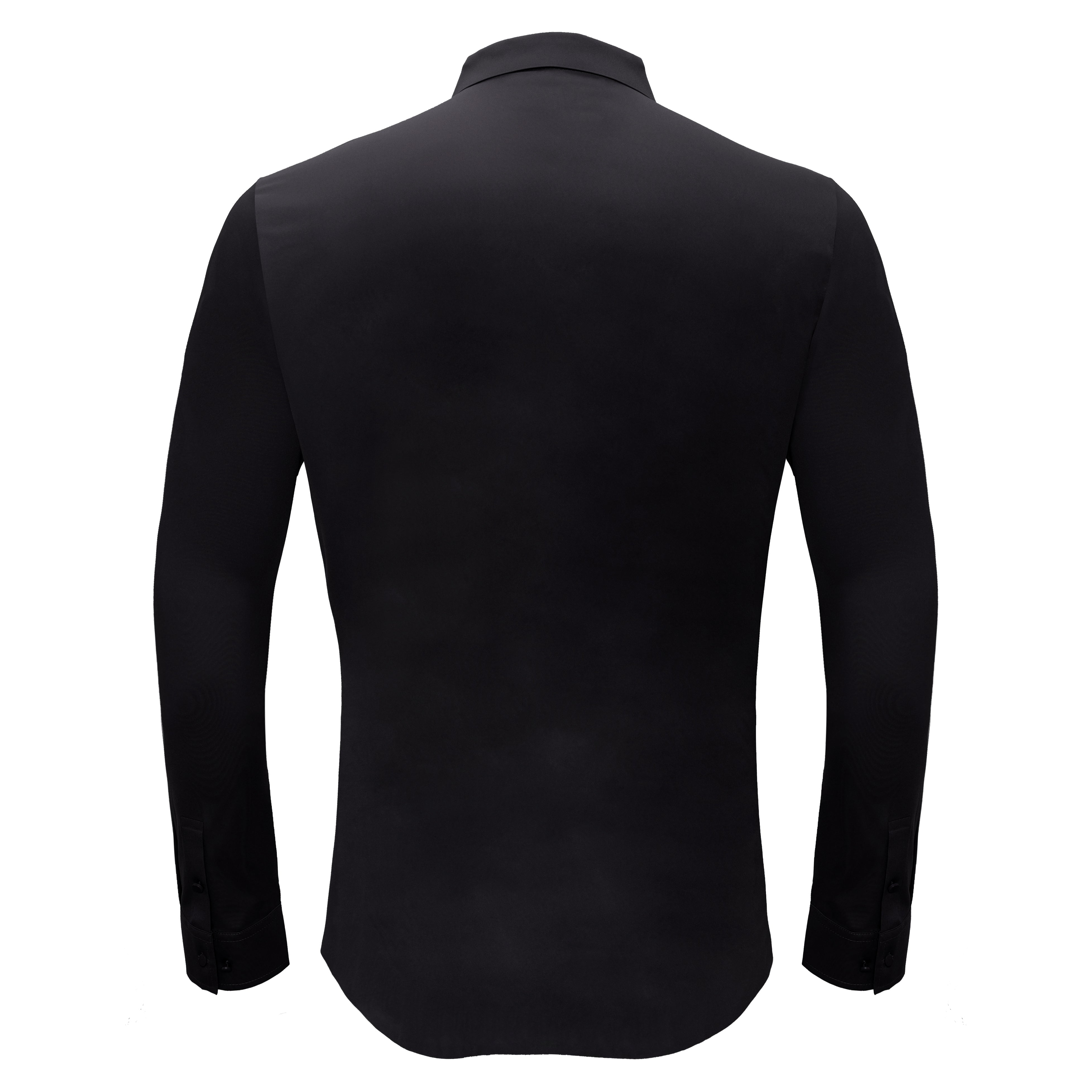 Checkmate Plaid Button-Up Shirt BLACK