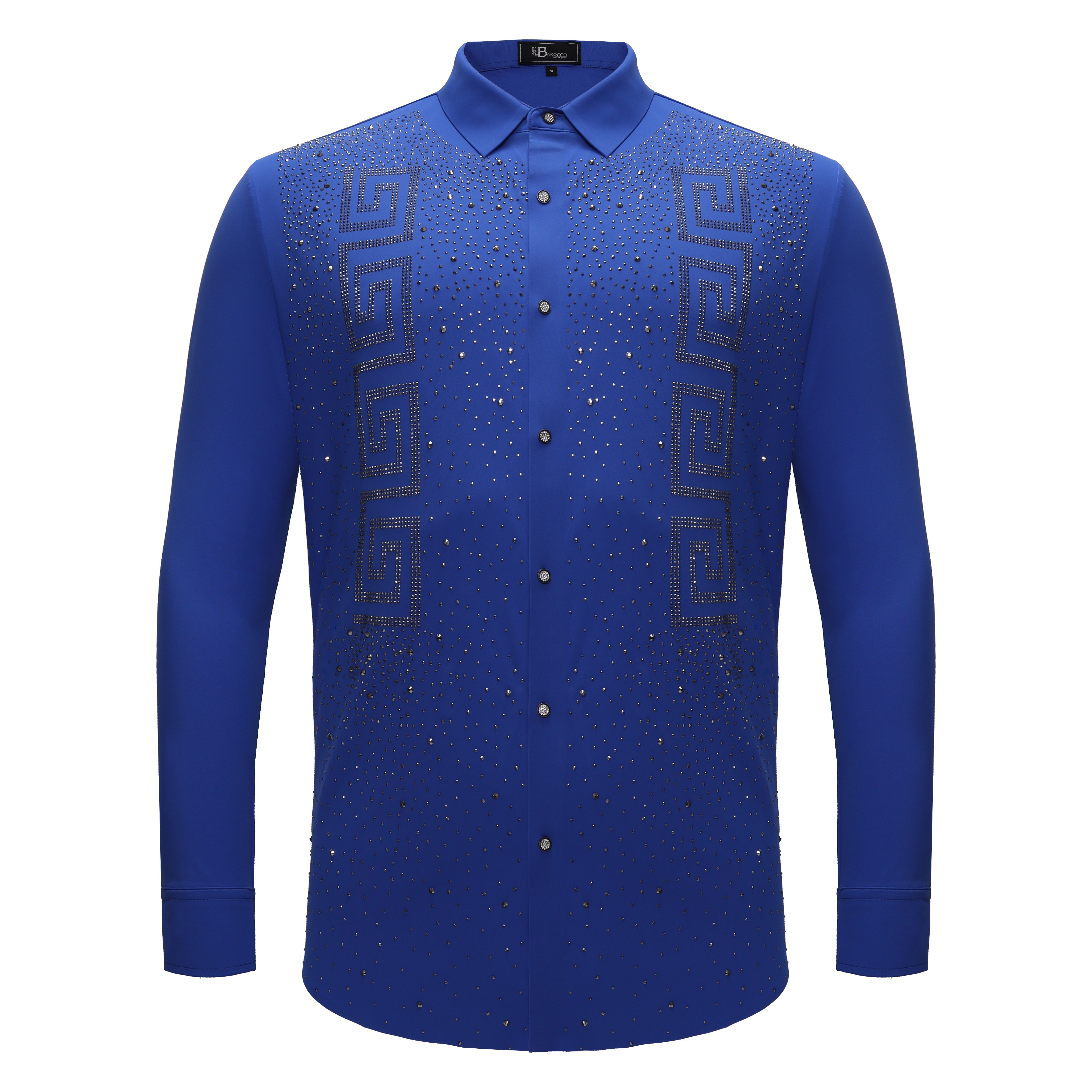 Prime Valor Button-Up Shirt BLUE/GUN