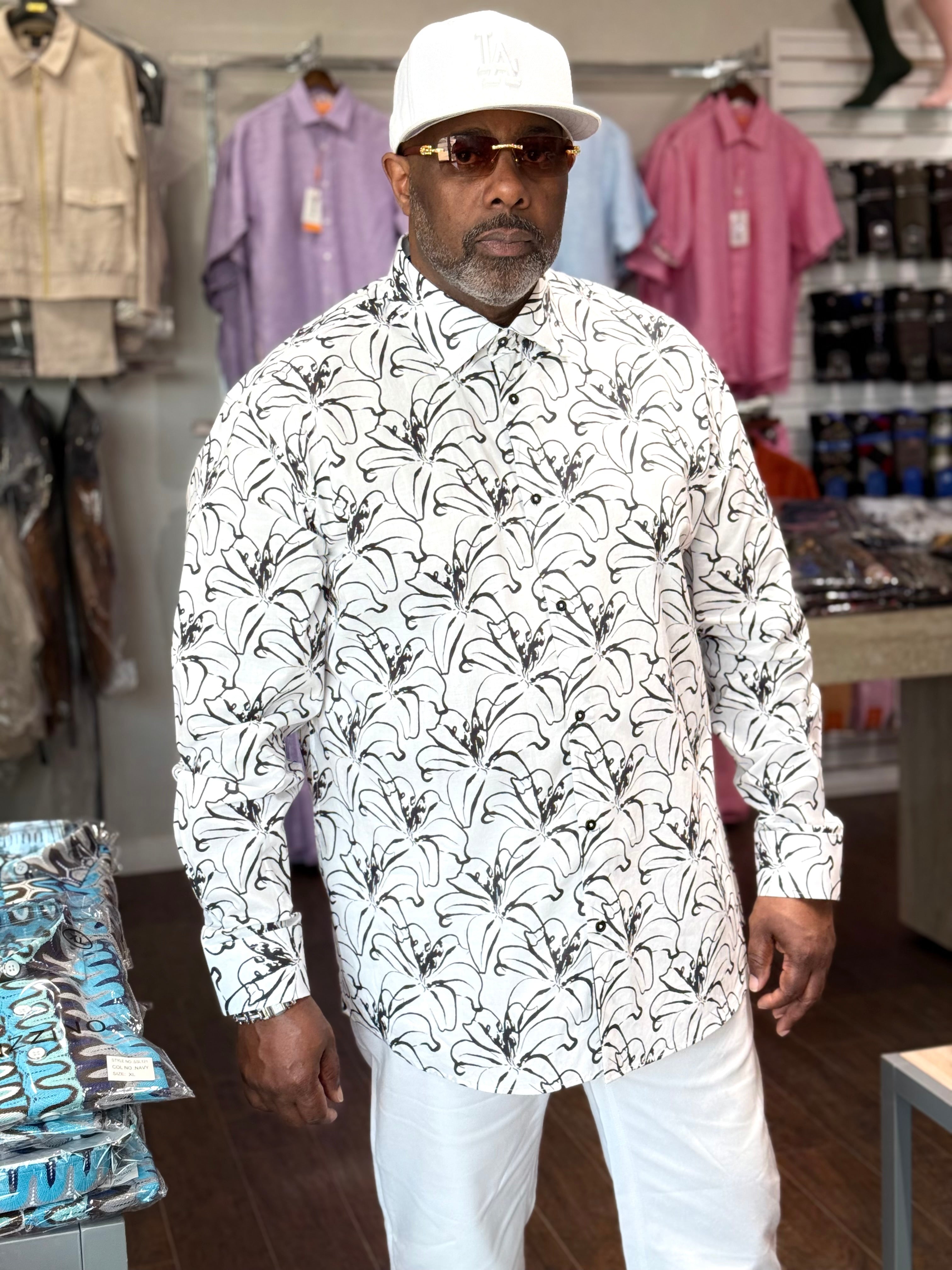 Cigar Couture "Dexter" Shirt (White) 5022