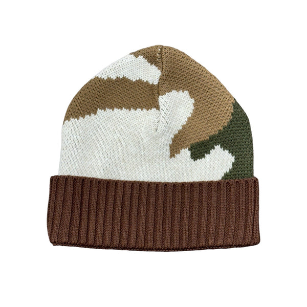 Camo Beanie Hat (Army/Tan/Brown) OIM