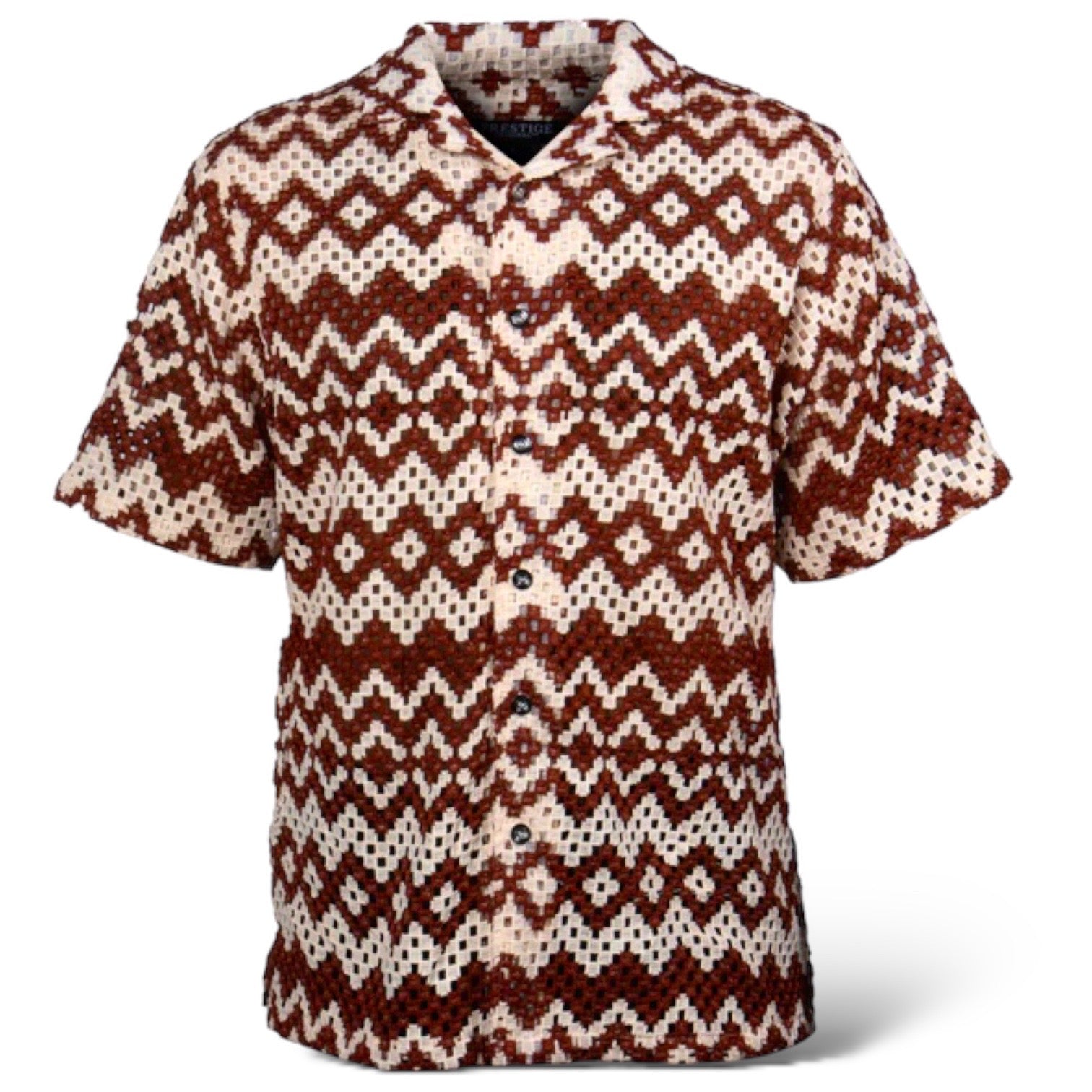 Prestige "Stealth" Knit Shirt (Cream) 640