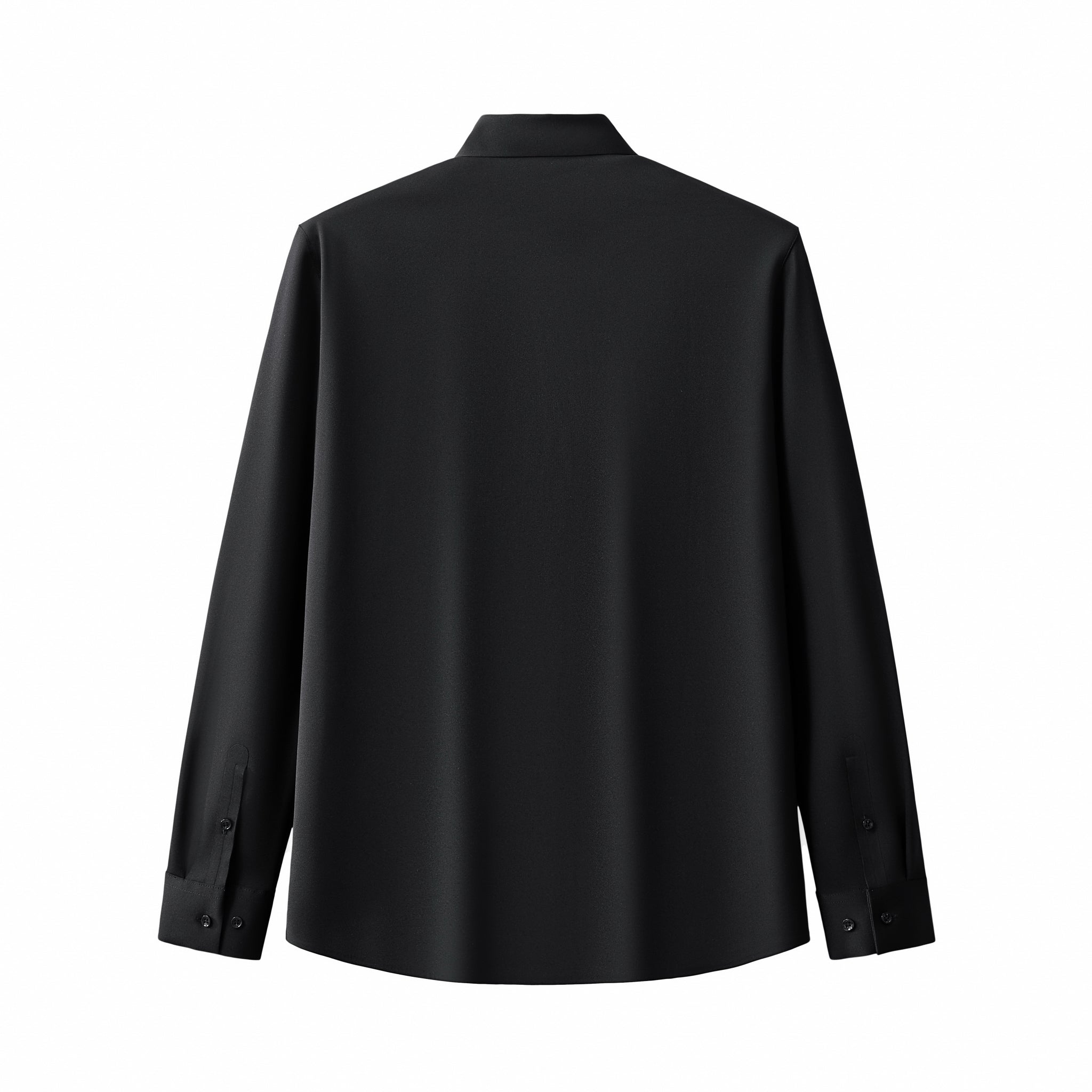 Velvet Core LS button up Shirt BLACK