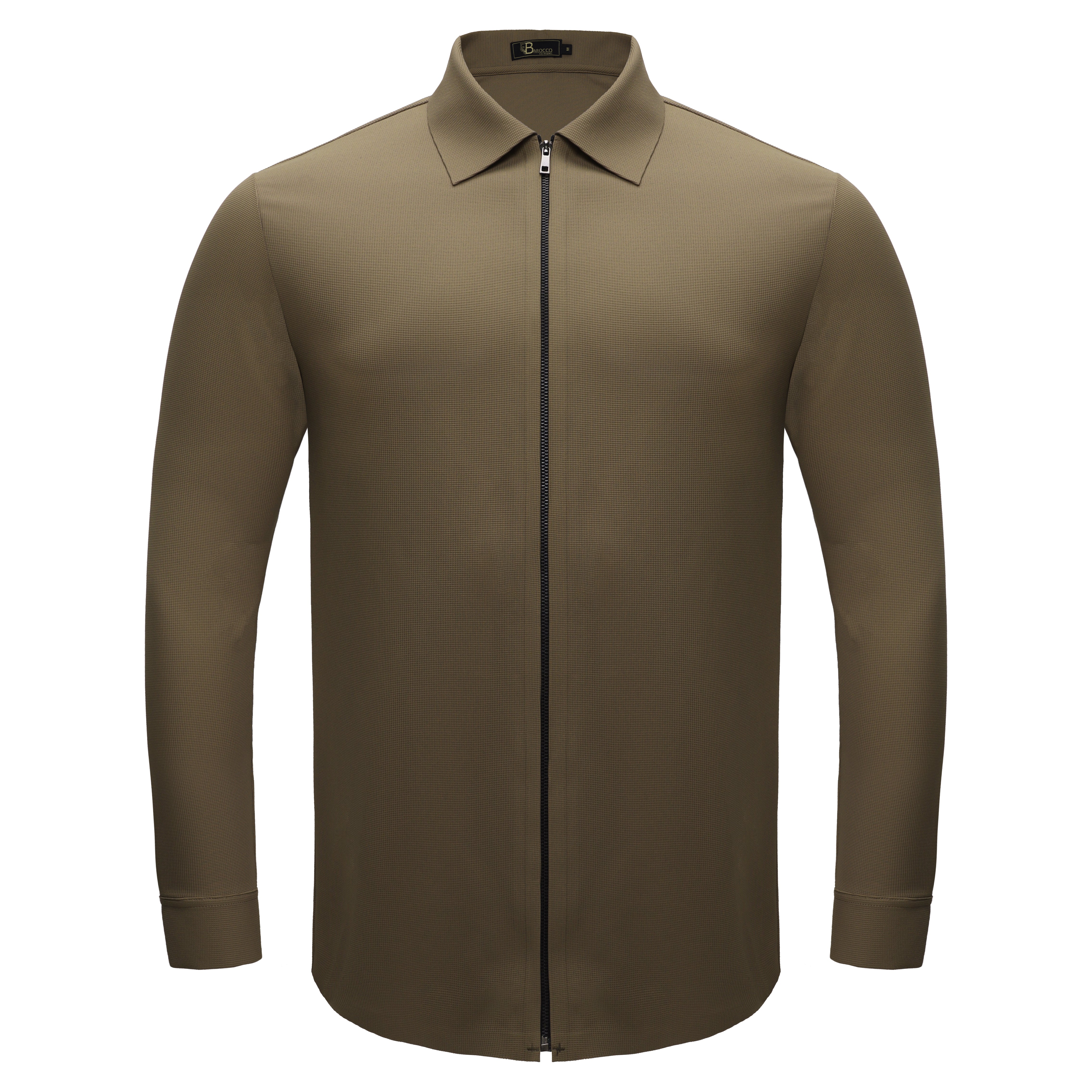 Zenith Zip Shirt KHAKI