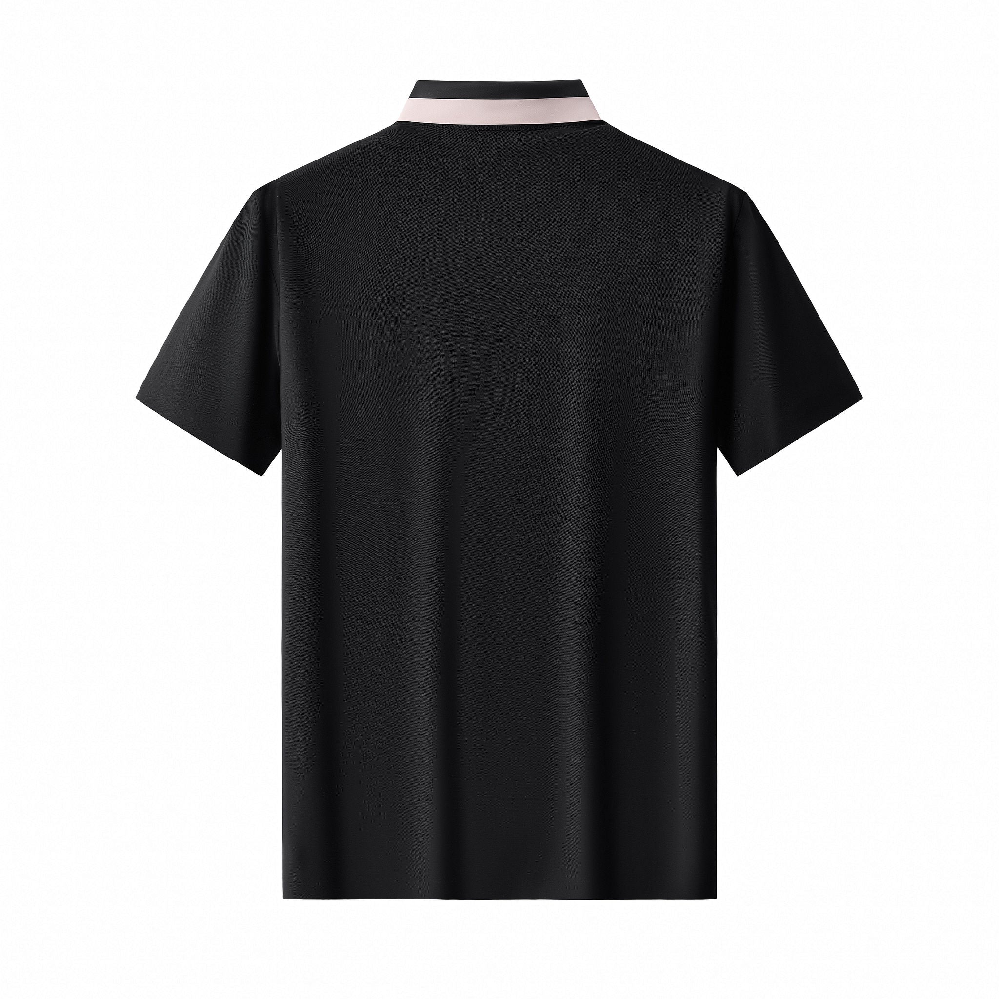 Signature Trim Performance Polo – El Baron BLACK