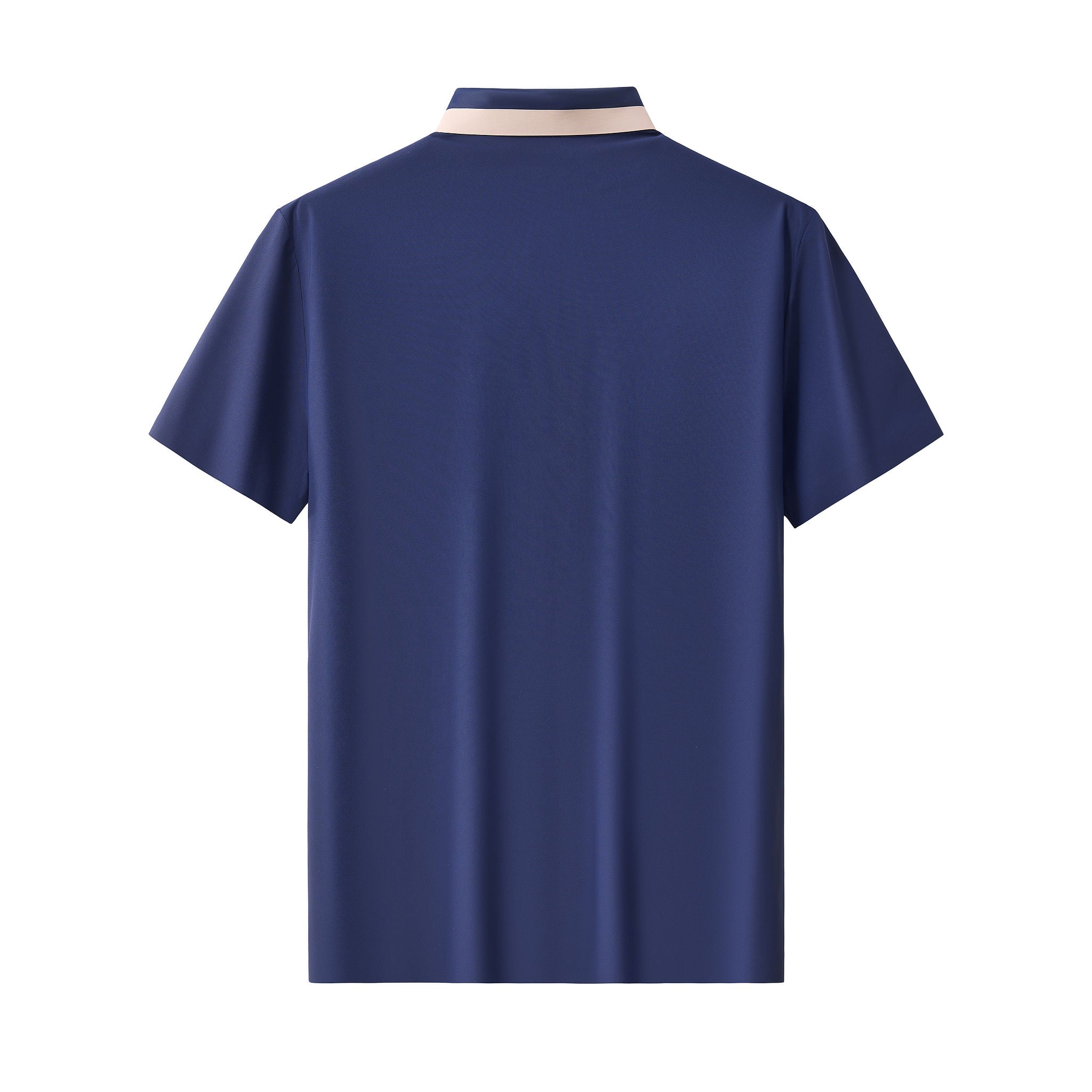 Signature Trim Performance Polo – El Baron NAVY