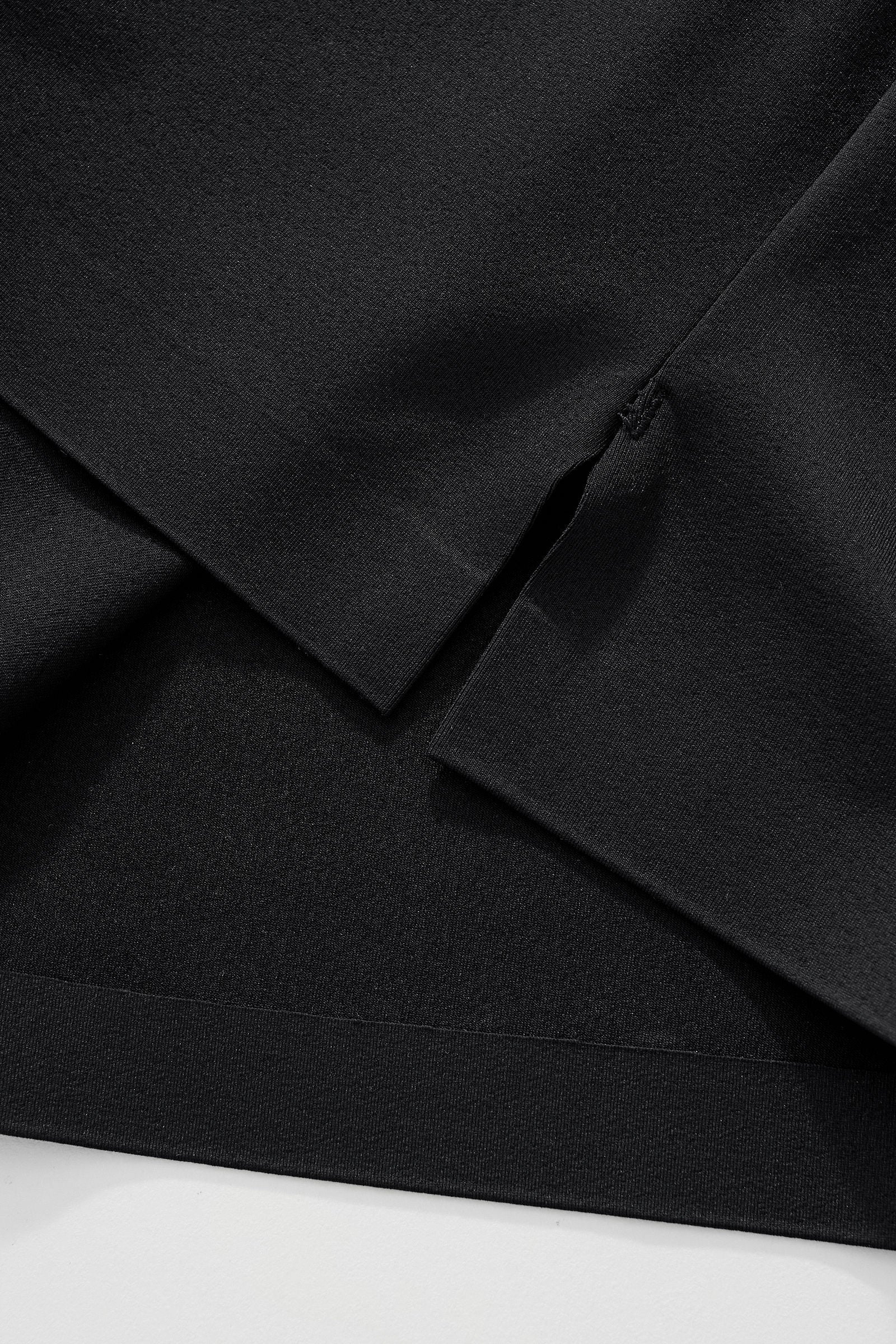 Perforated Collar Performance Polo – El Baron BLACK/SILVER