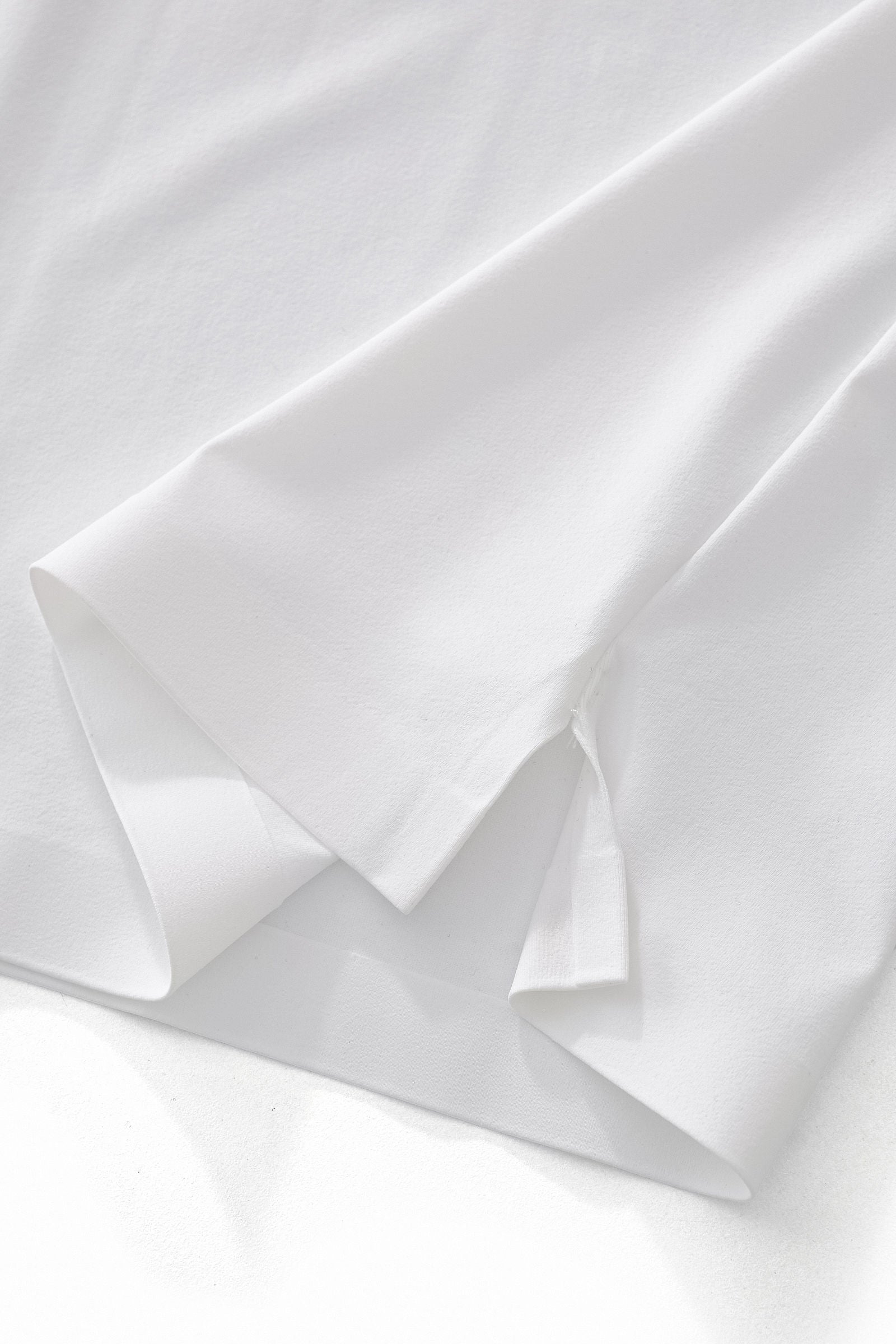Perforated Collar Performance Polo – El Baron WHITE/SILVER