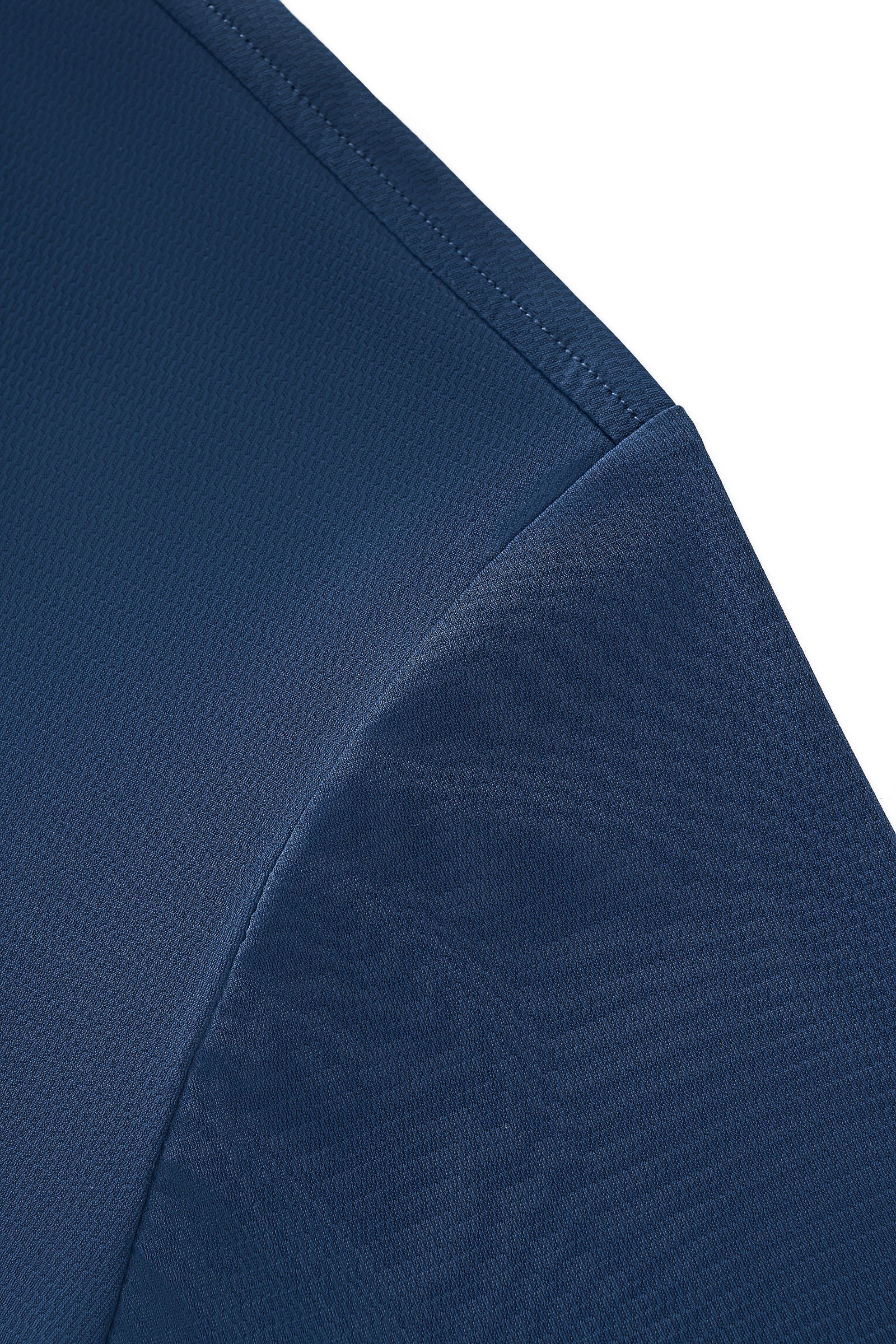 Zip Placket Performance Polo – El Baron DARK BLUE