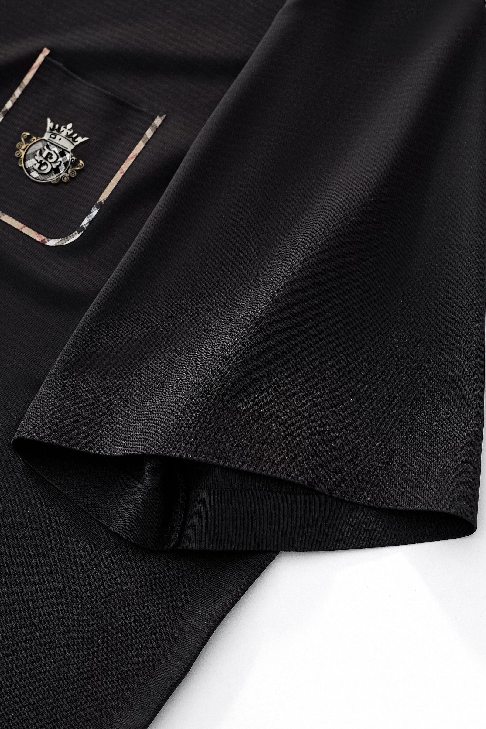 Contrast Trim Detail Polo – El Baron BLACK