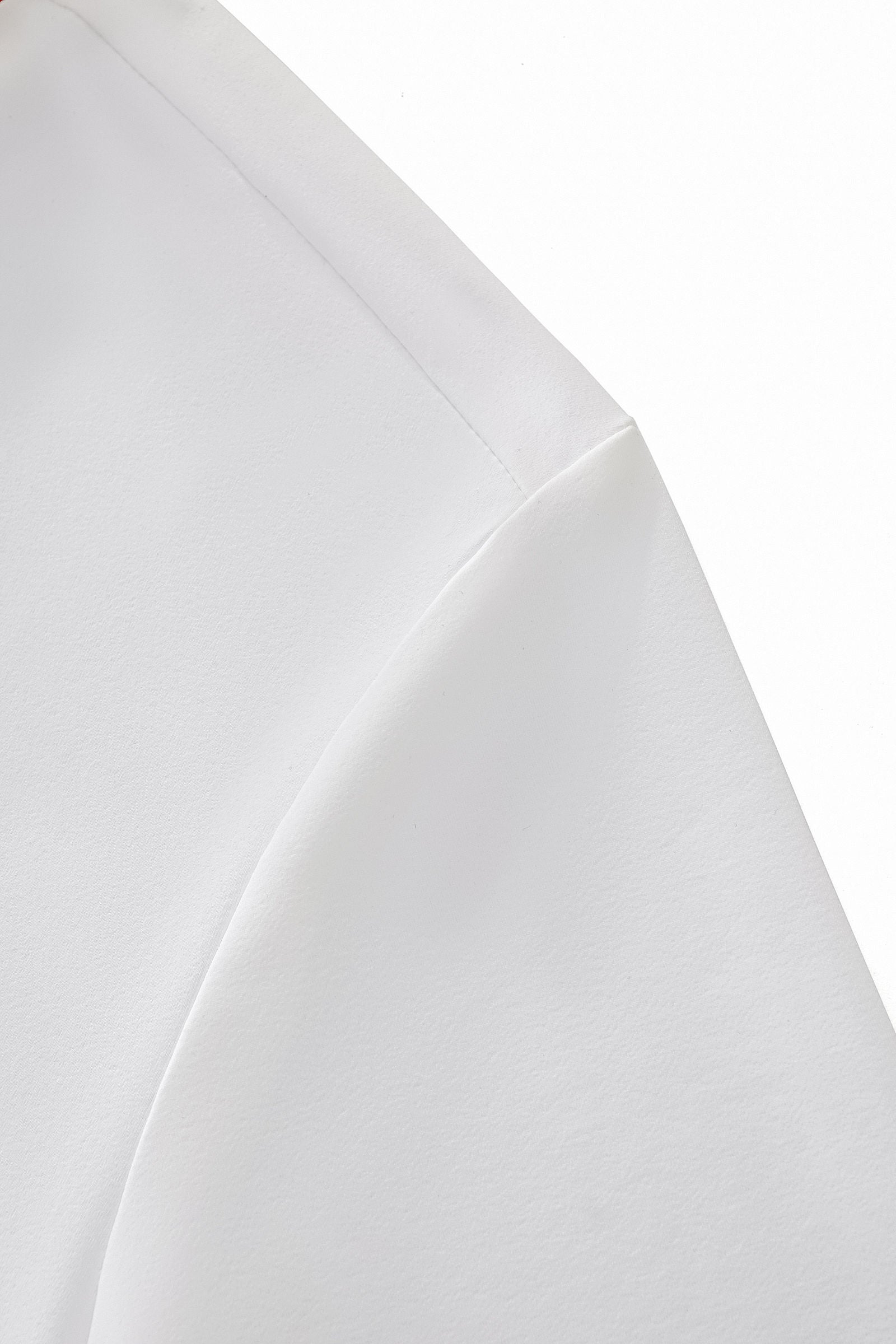 Stripe Collar Performance Polo – El Baron WHITE