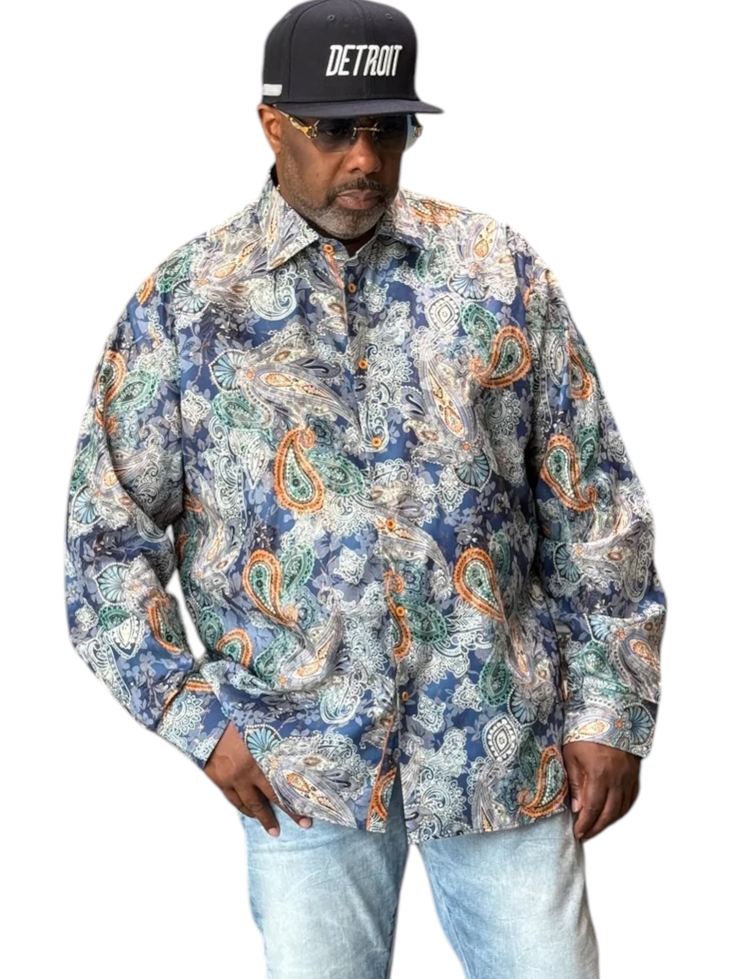 Cigar Couture "Dexter" Shirt (Navy) 5019