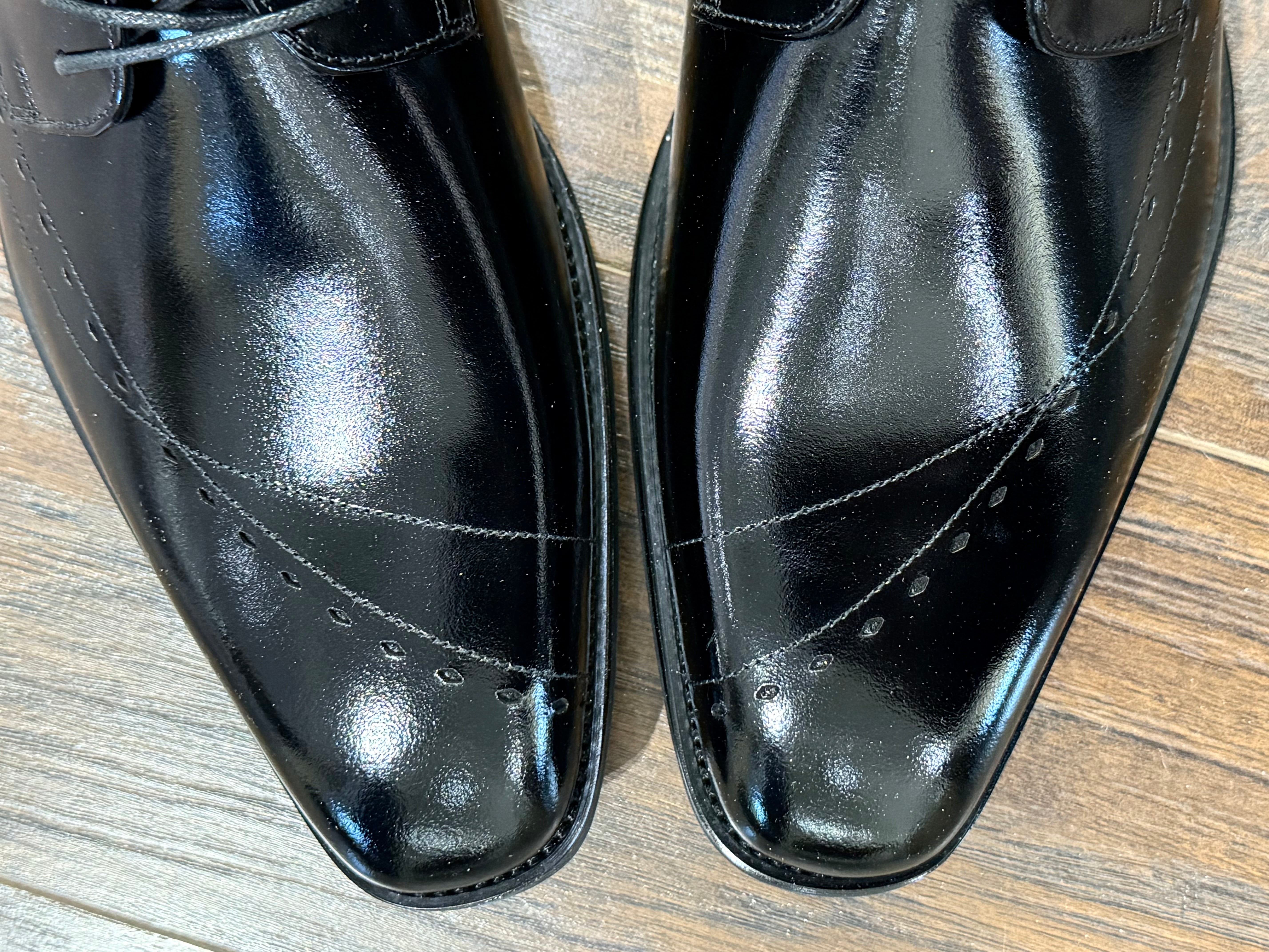 Giovani Leather Shoe "Triston" (Black)