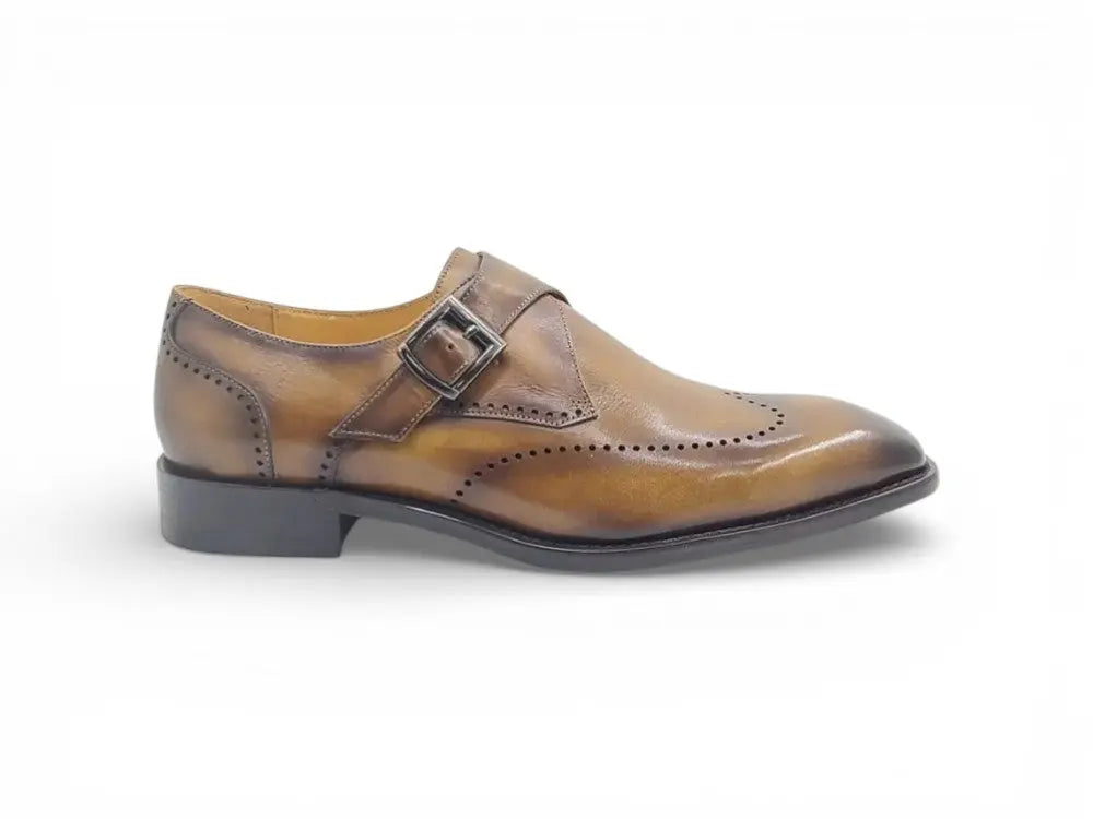 Calfskin Single Monk Loafer