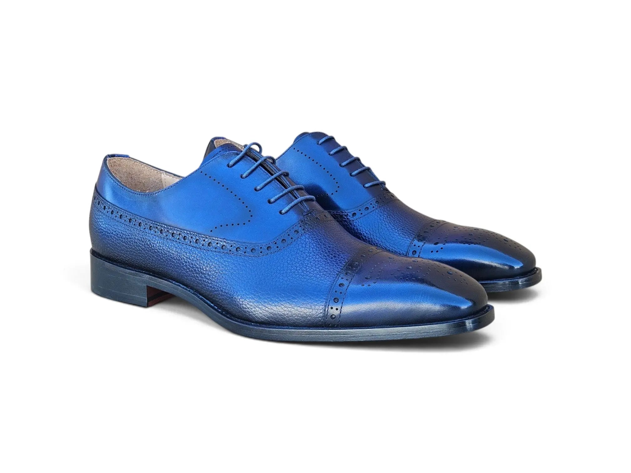 Cap Toe Oxford Leather Sole