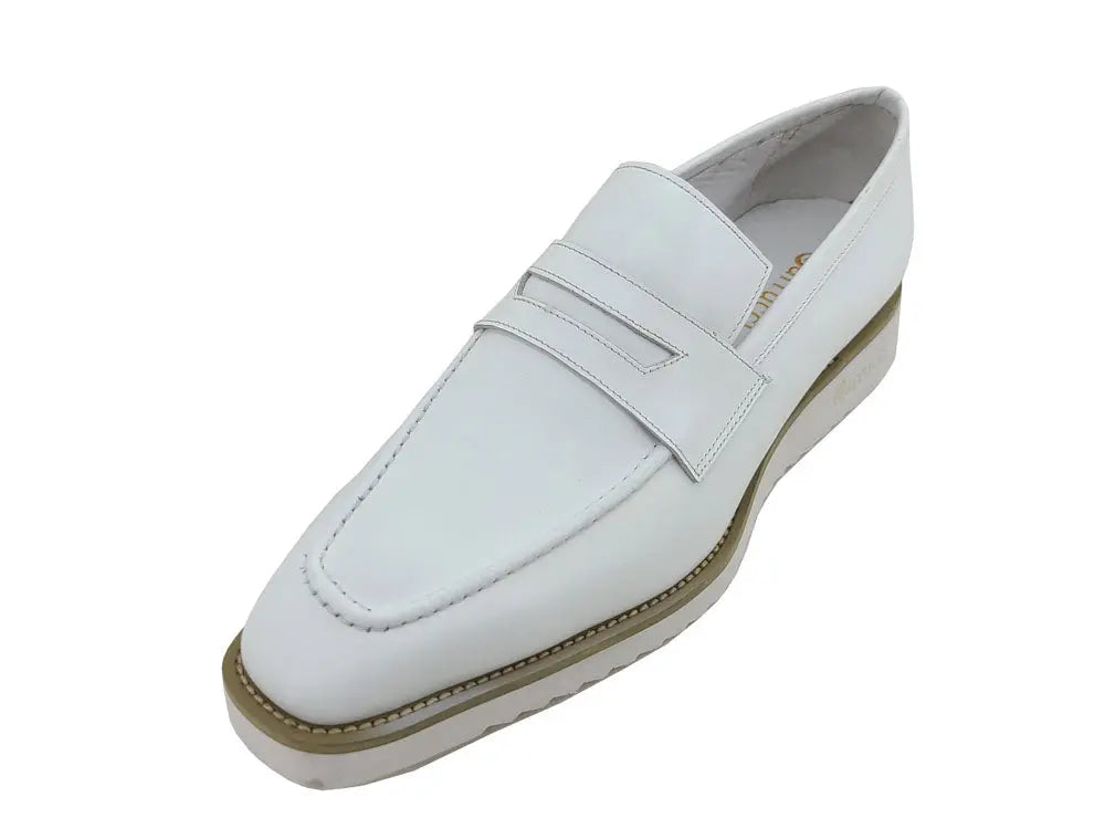 Patina Burnished Penny Loafer