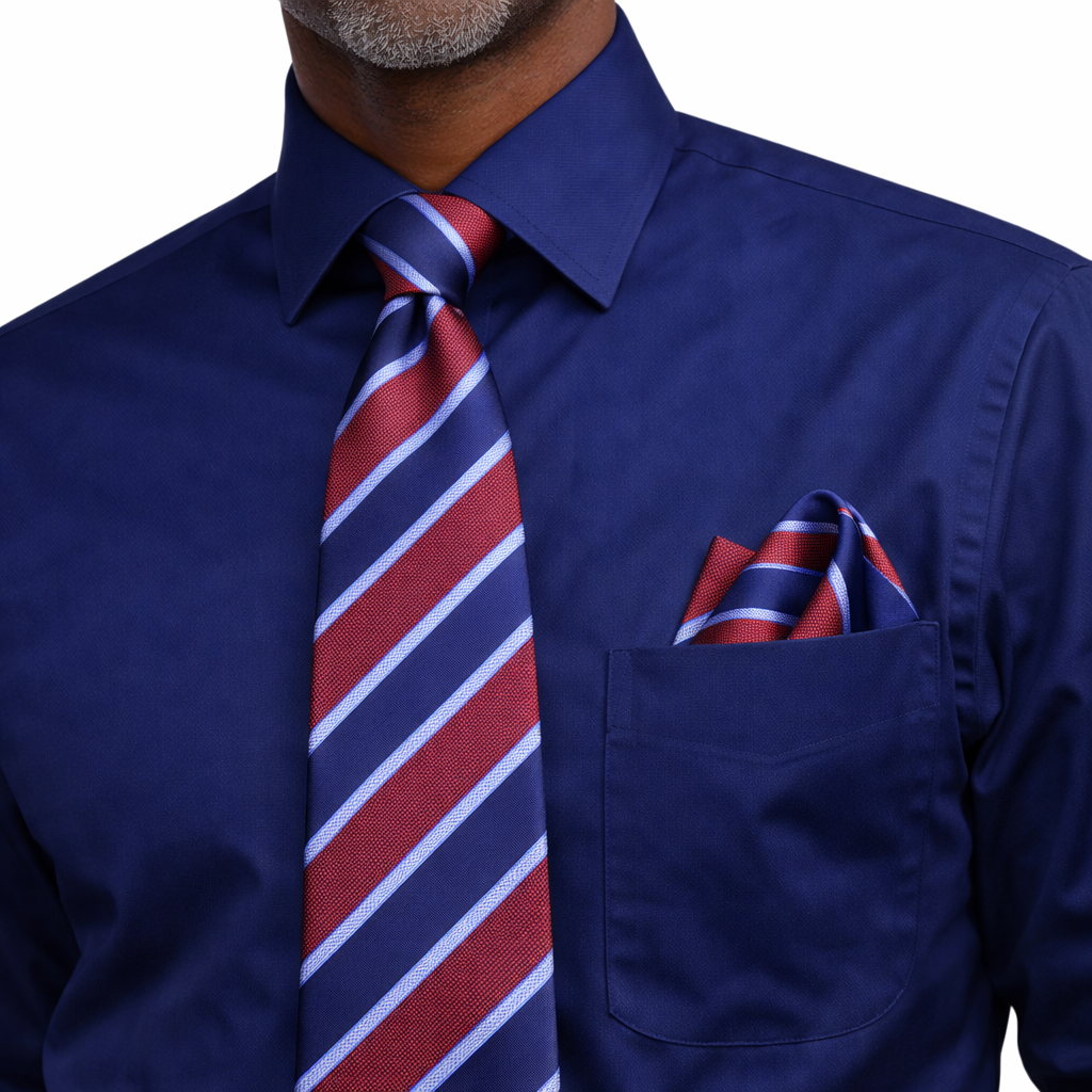 Rossi Man Tie & Pocket Round Set – RMR603-6